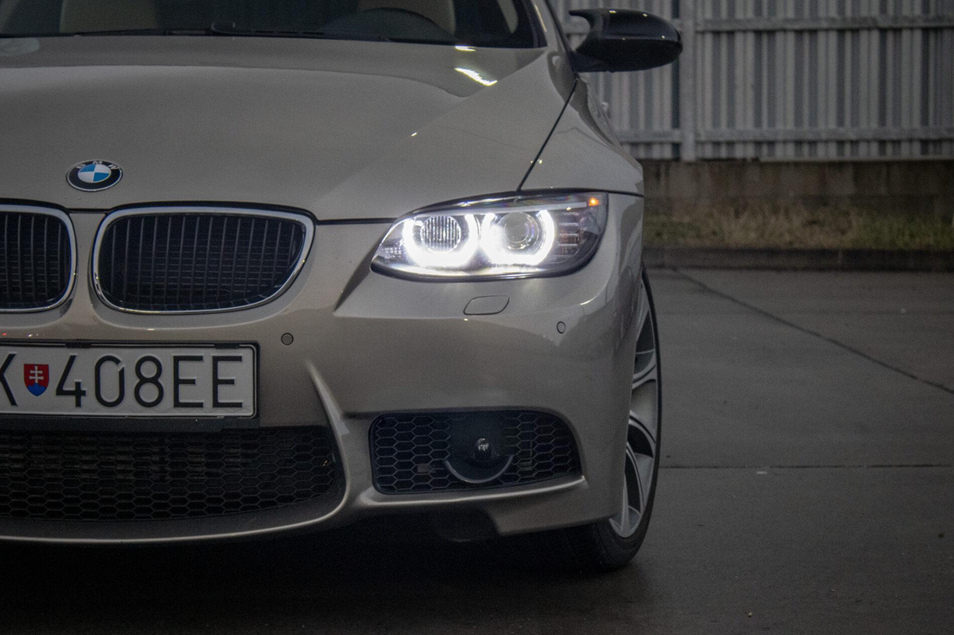 2007 BMW 330d, sivá kupé, 189 104 km