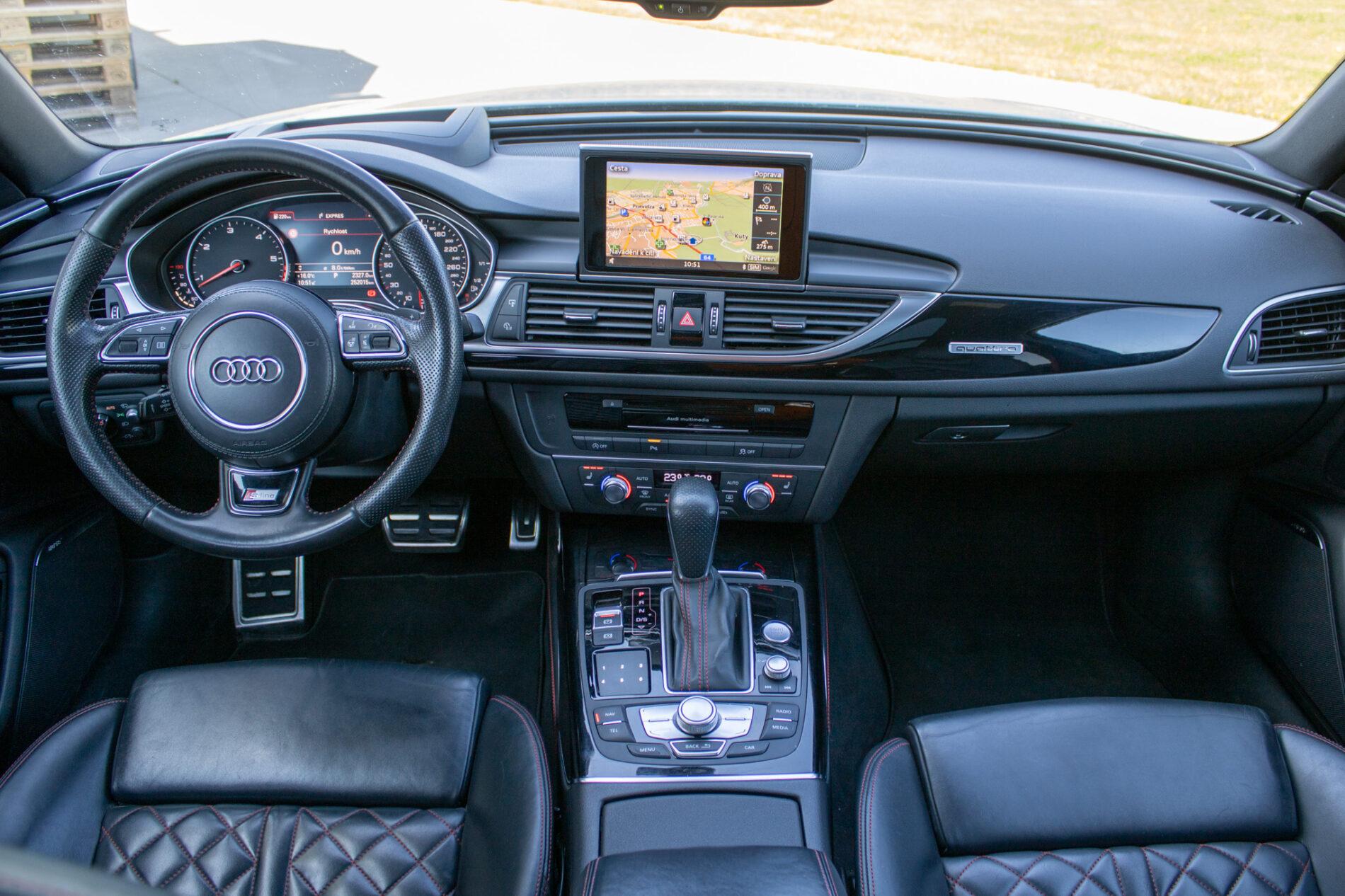 2015 AUDI A6, biela kombi, 252 015 km