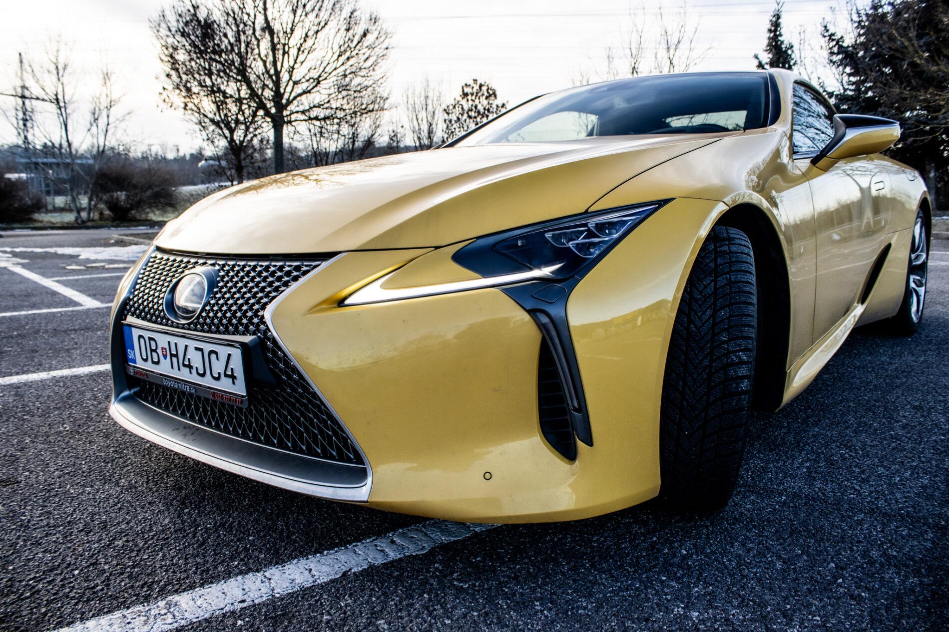 2023 Lexus LC 500, žltá kupé, 33 321 km