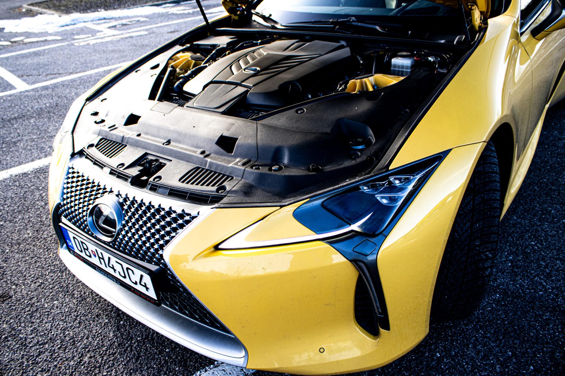 2023 Lexus LC 500, žltá kupé, 33 321 km