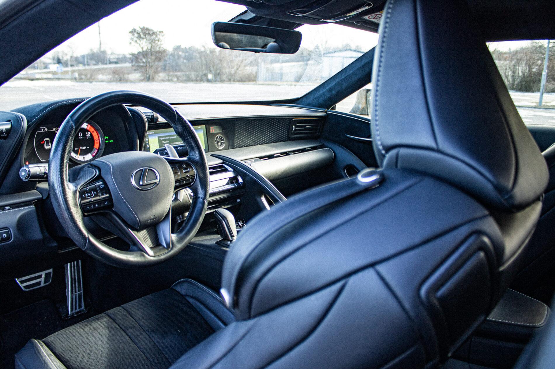 2023 Lexus LC 500, žltá kupé, 33 321 km