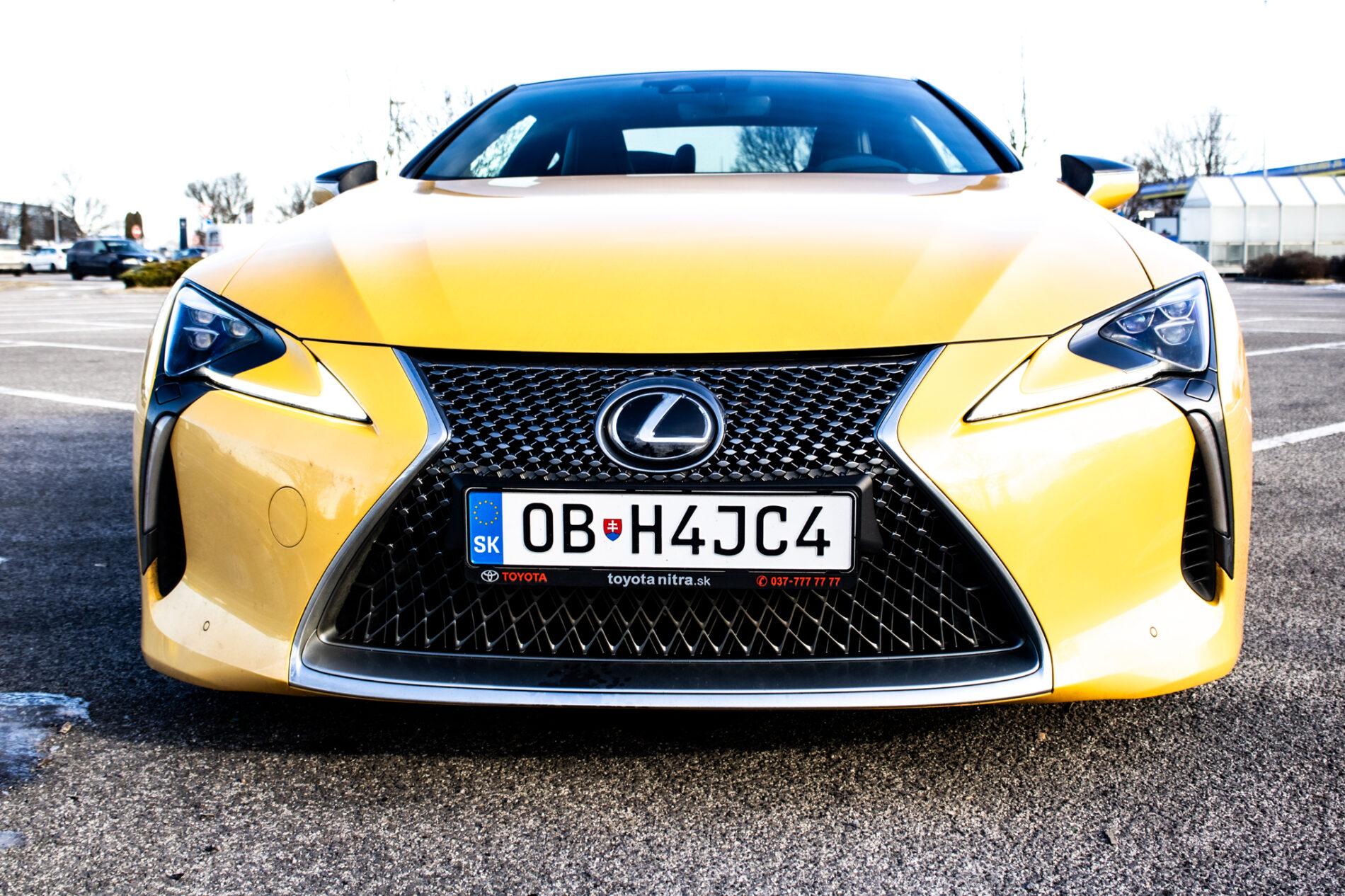 2023 Lexus LC 500, žltá kupé, 33 321 km