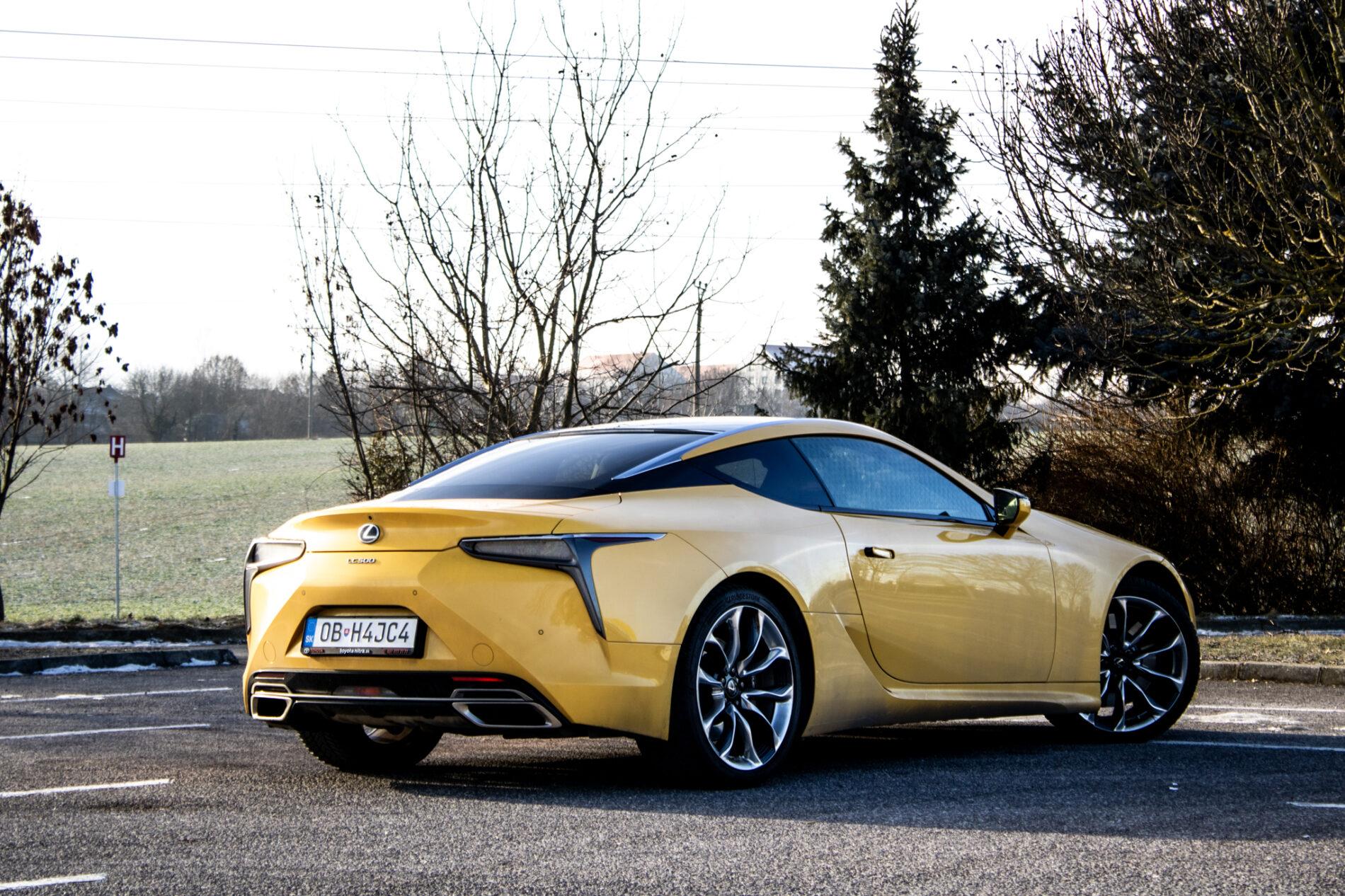 2023 Lexus LC 500, žltá kupé, 33 321 km