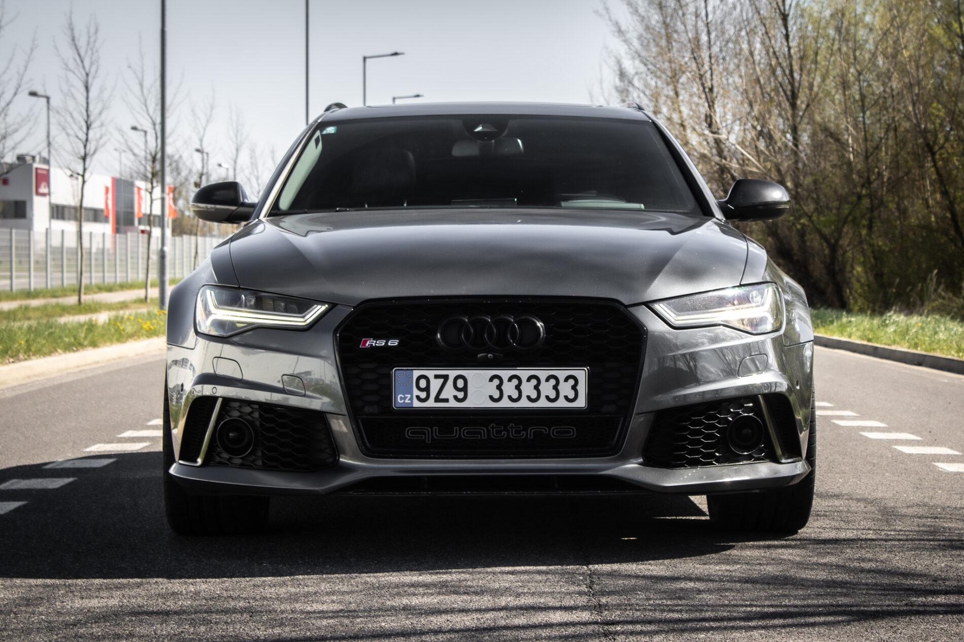 2016 AUDI RS6 Perf., sivá kombi, 162 430 km