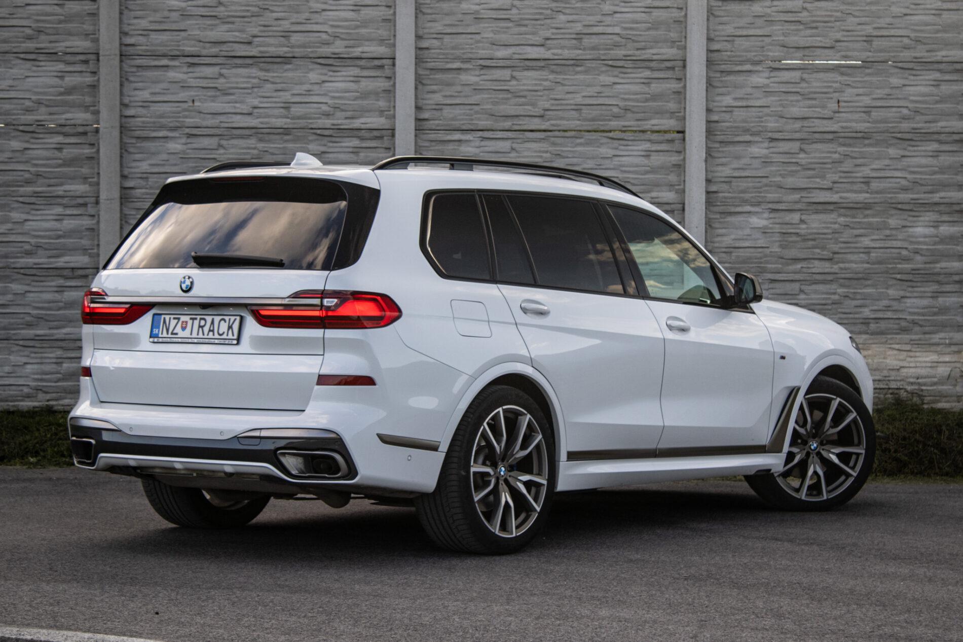 2020 BMW X7 M50d, biela suv, 129 000 km