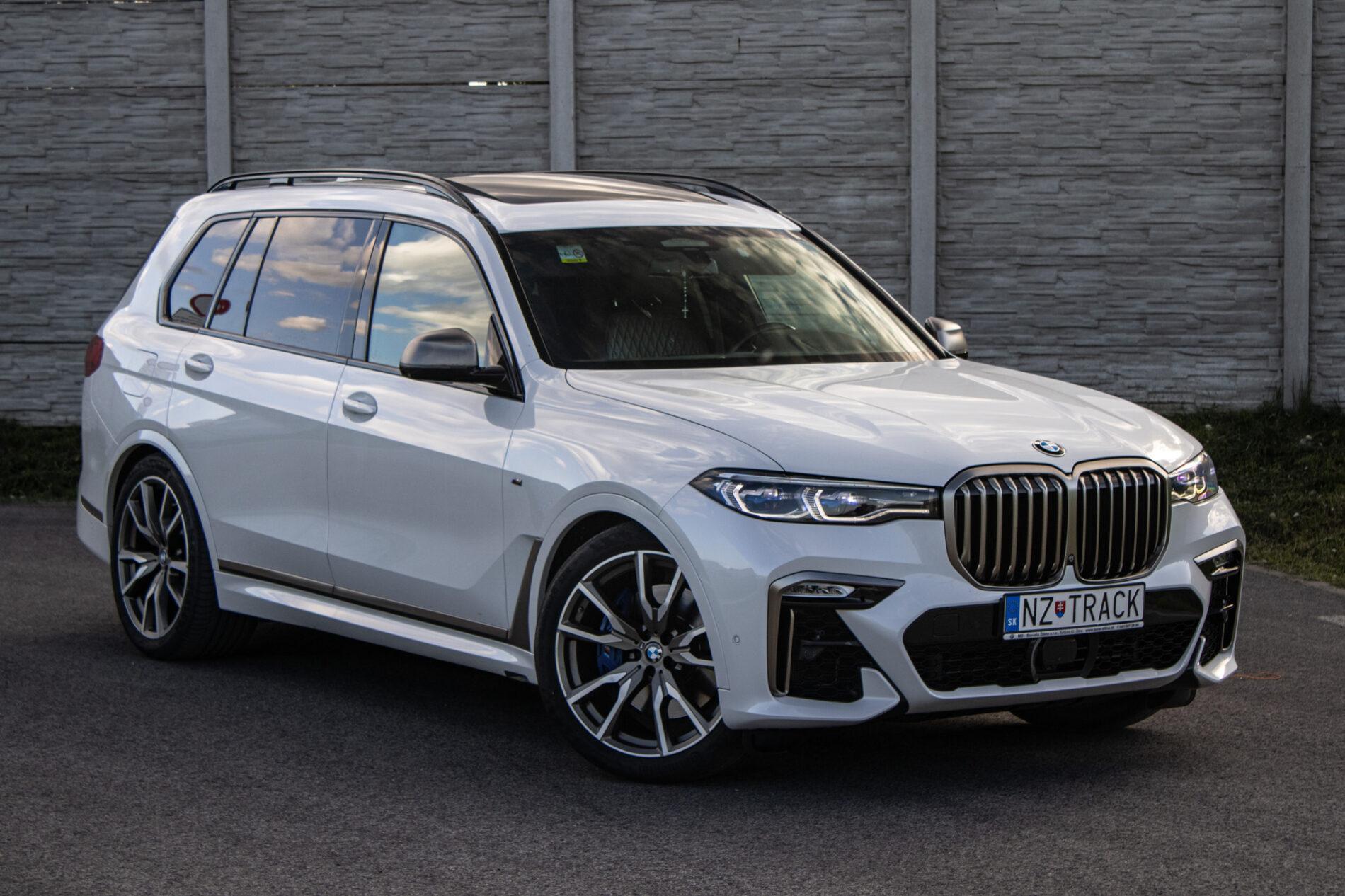 2020 BMW X7 M50d, biela suv, 129 000 km
