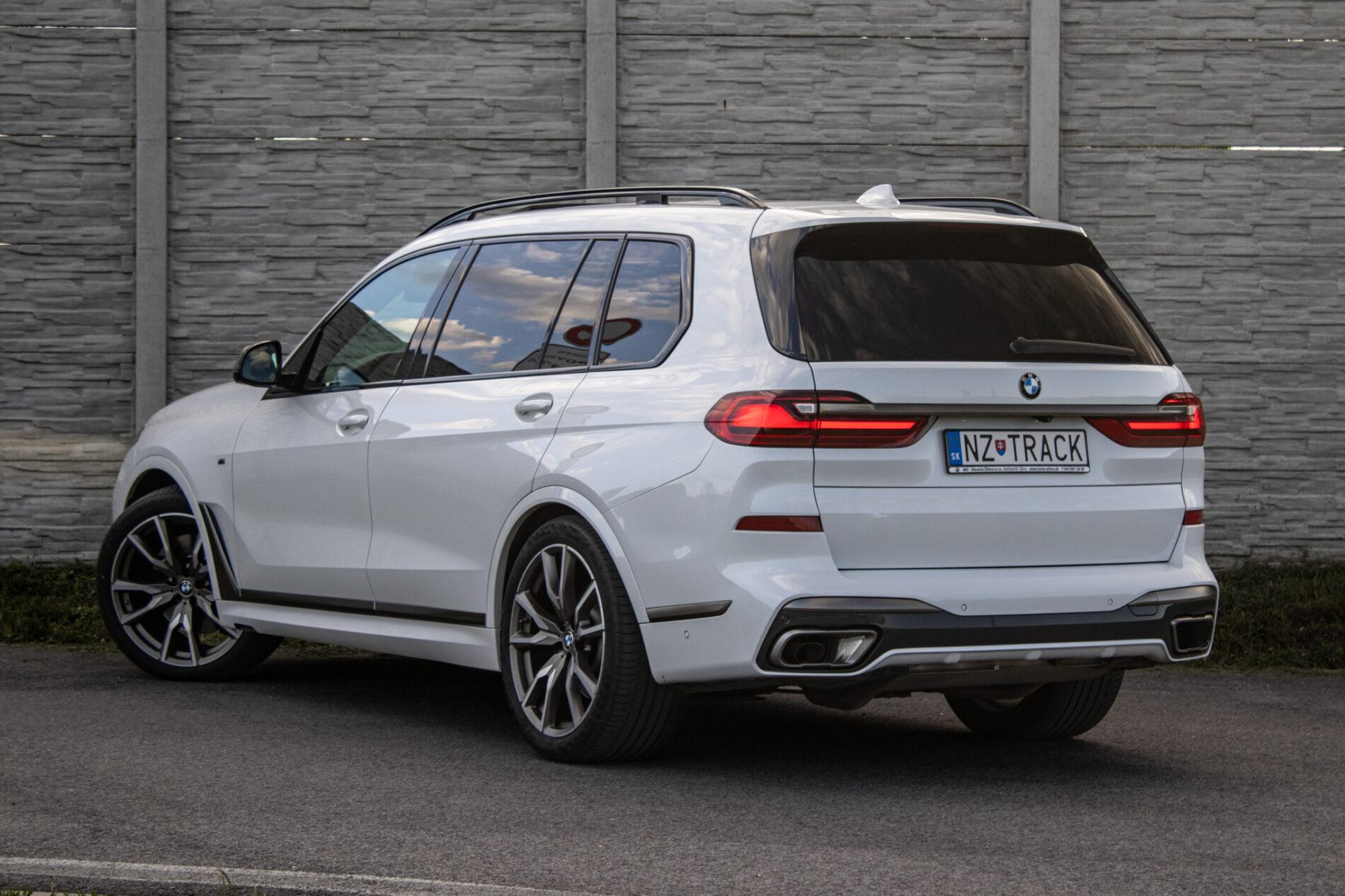 2020 BMW X7 M50d, biela suv, 129 000 km