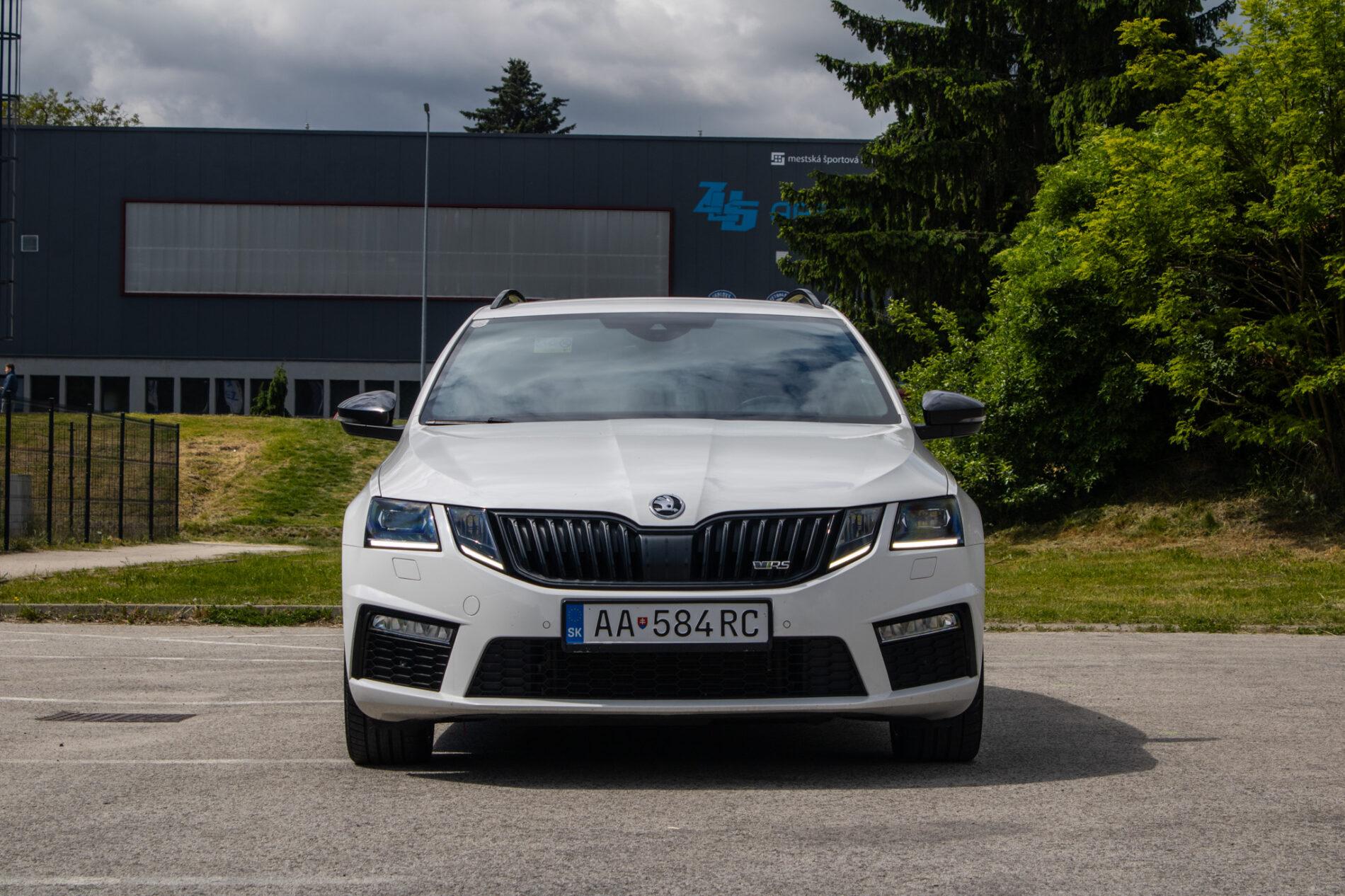 2017 Skoda Octavia RS, biela kombi, 170 659 km