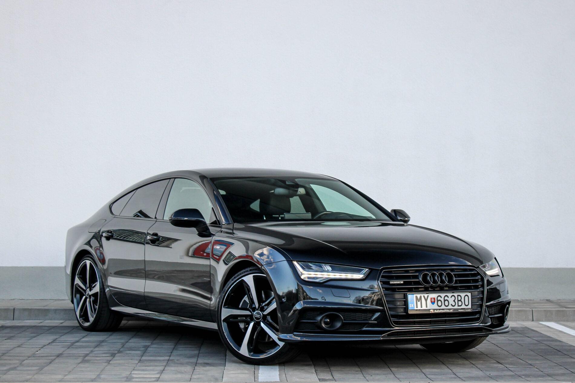 2014 AUDI A7, čierna kupé, 202 500 km