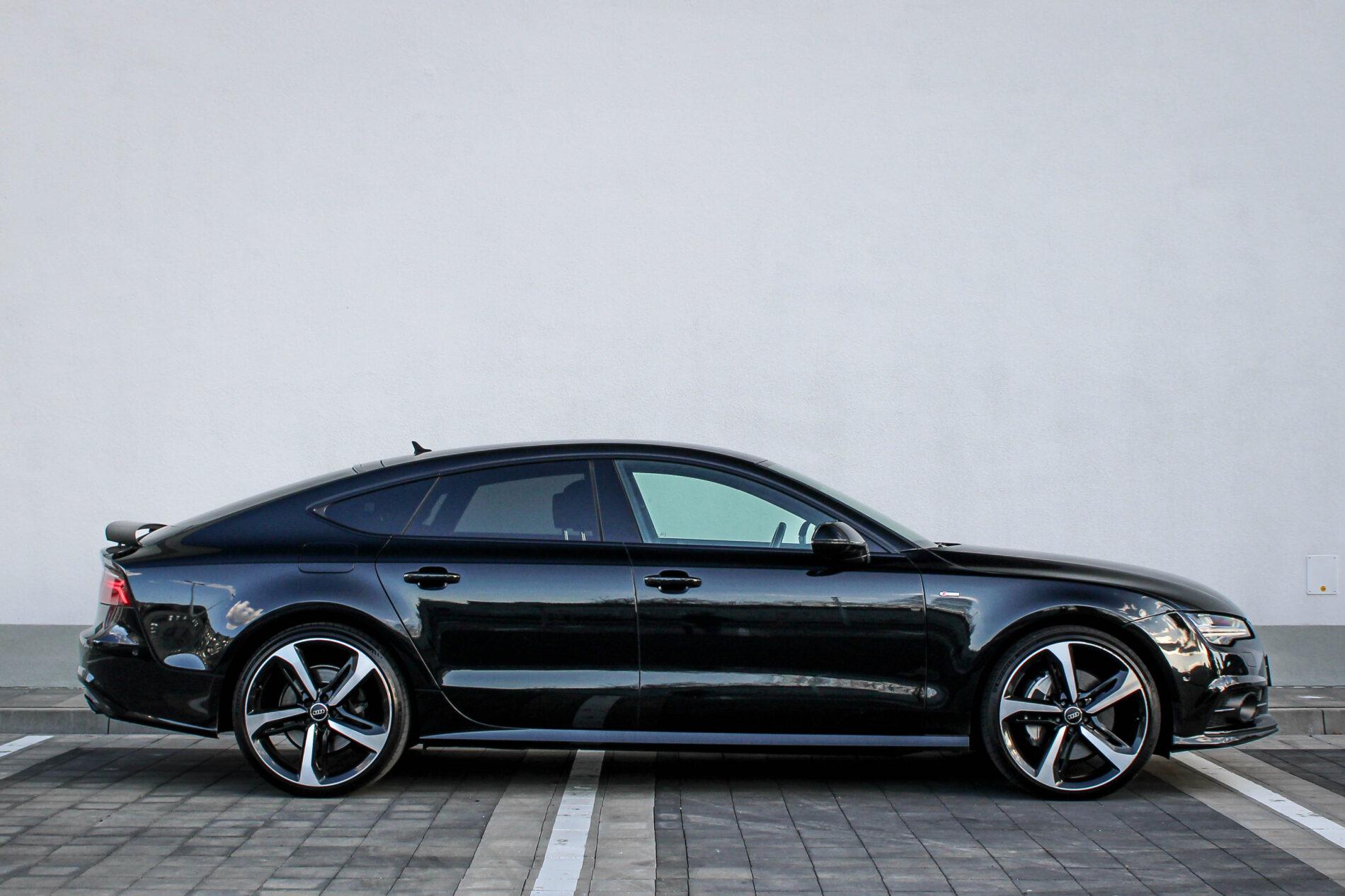 2014 AUDI A7, čierna kupé, 202 500 km