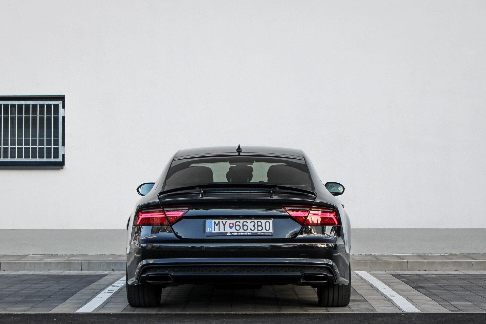 2014 AUDI A7, čierna kupé, 202 500 km