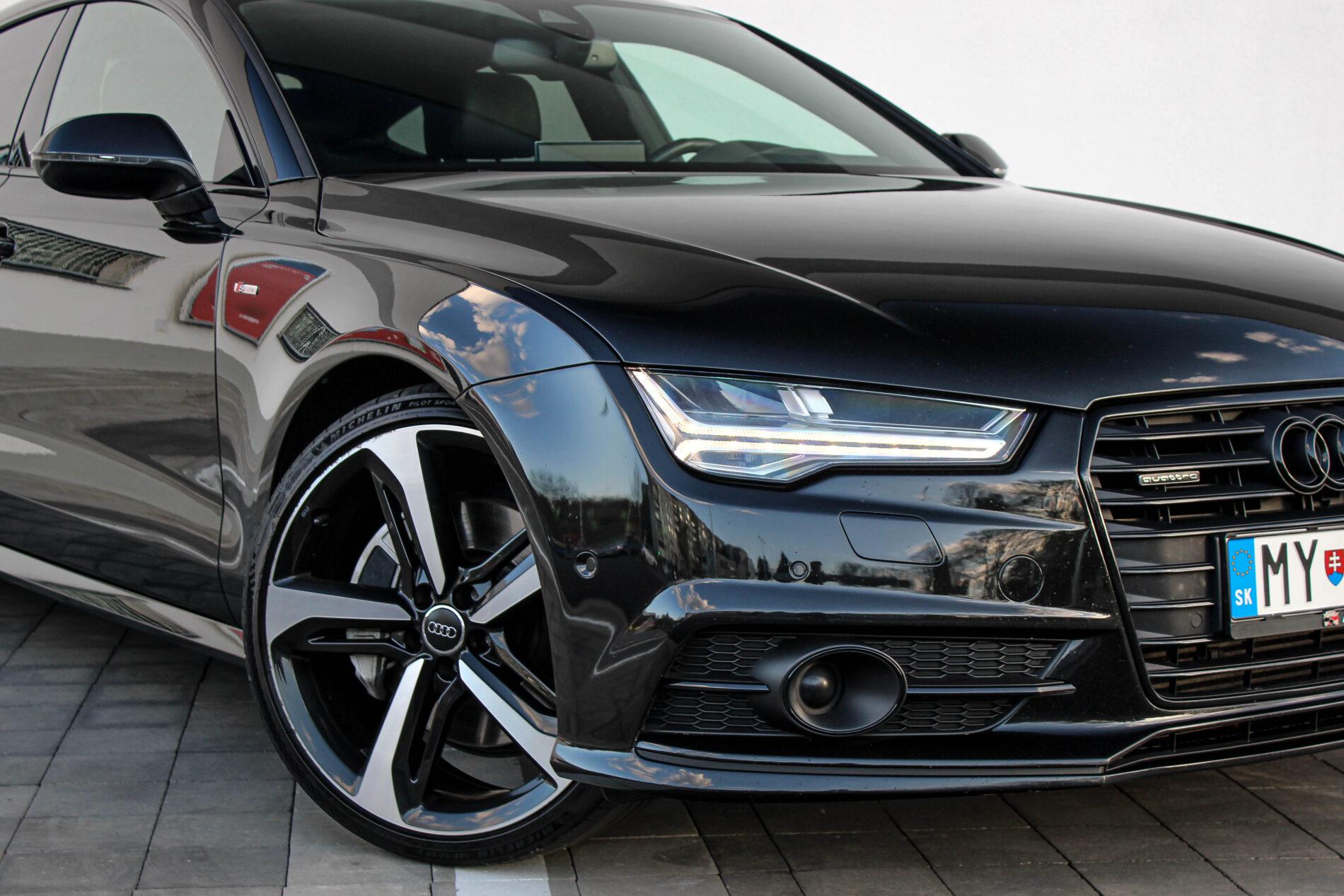 2014 AUDI A7, čierna kupé, 202 500 km