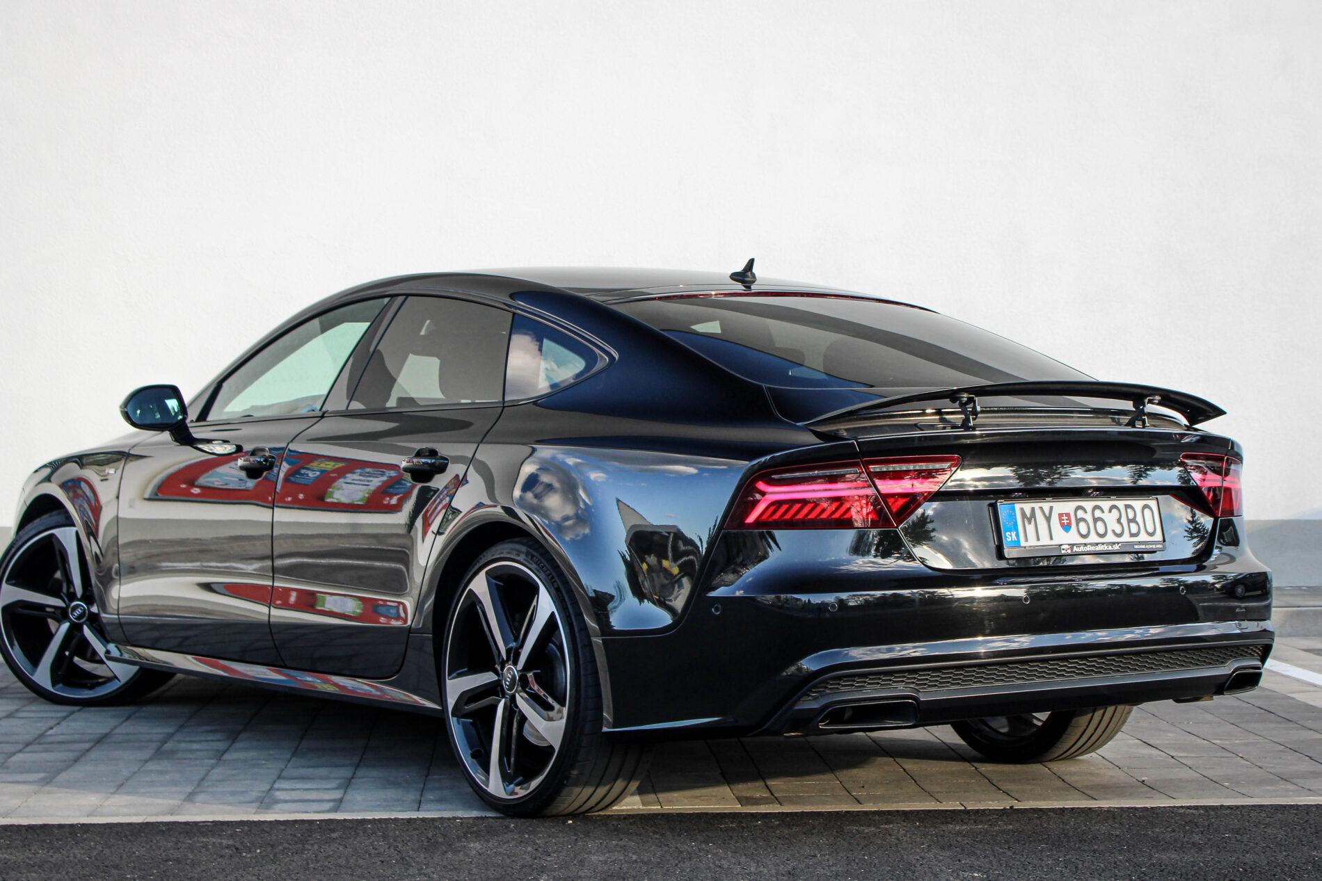 2014 AUDI A7, čierna kupé, 202 500 km