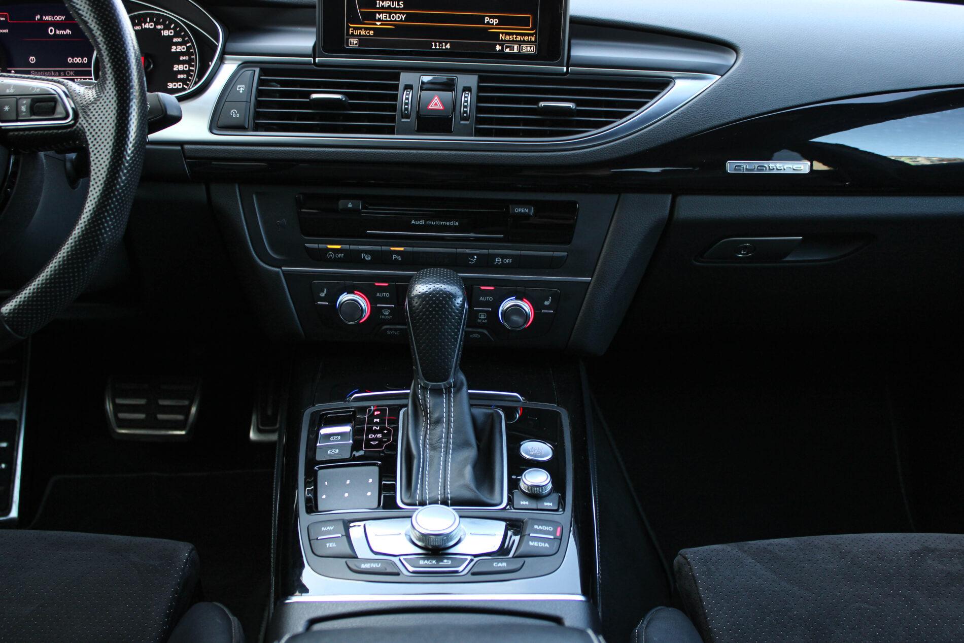2014 AUDI A7, čierna kupé, 202 500 km