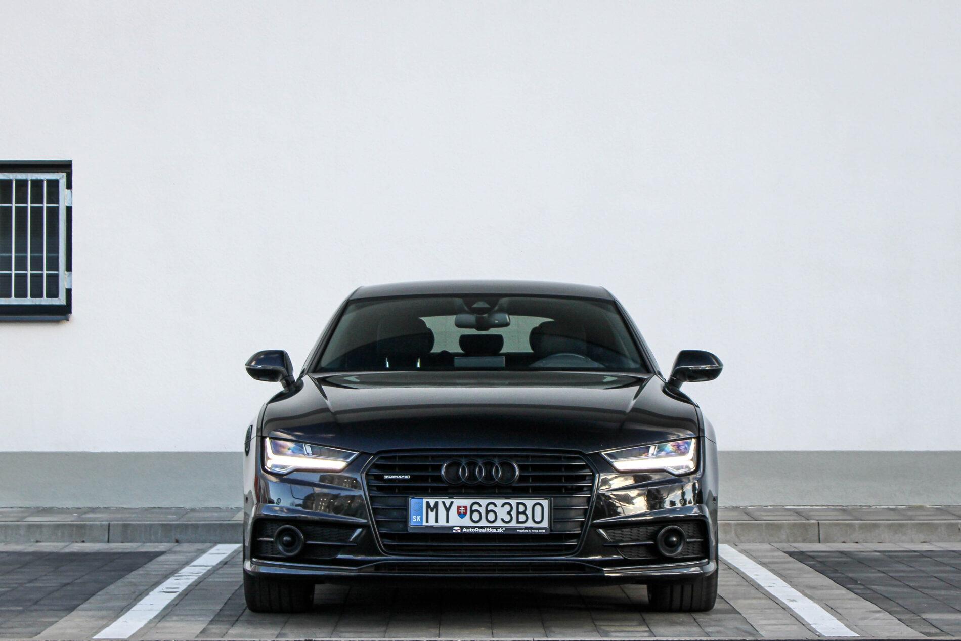 2014 AUDI A7, čierna kupé, 202 500 km