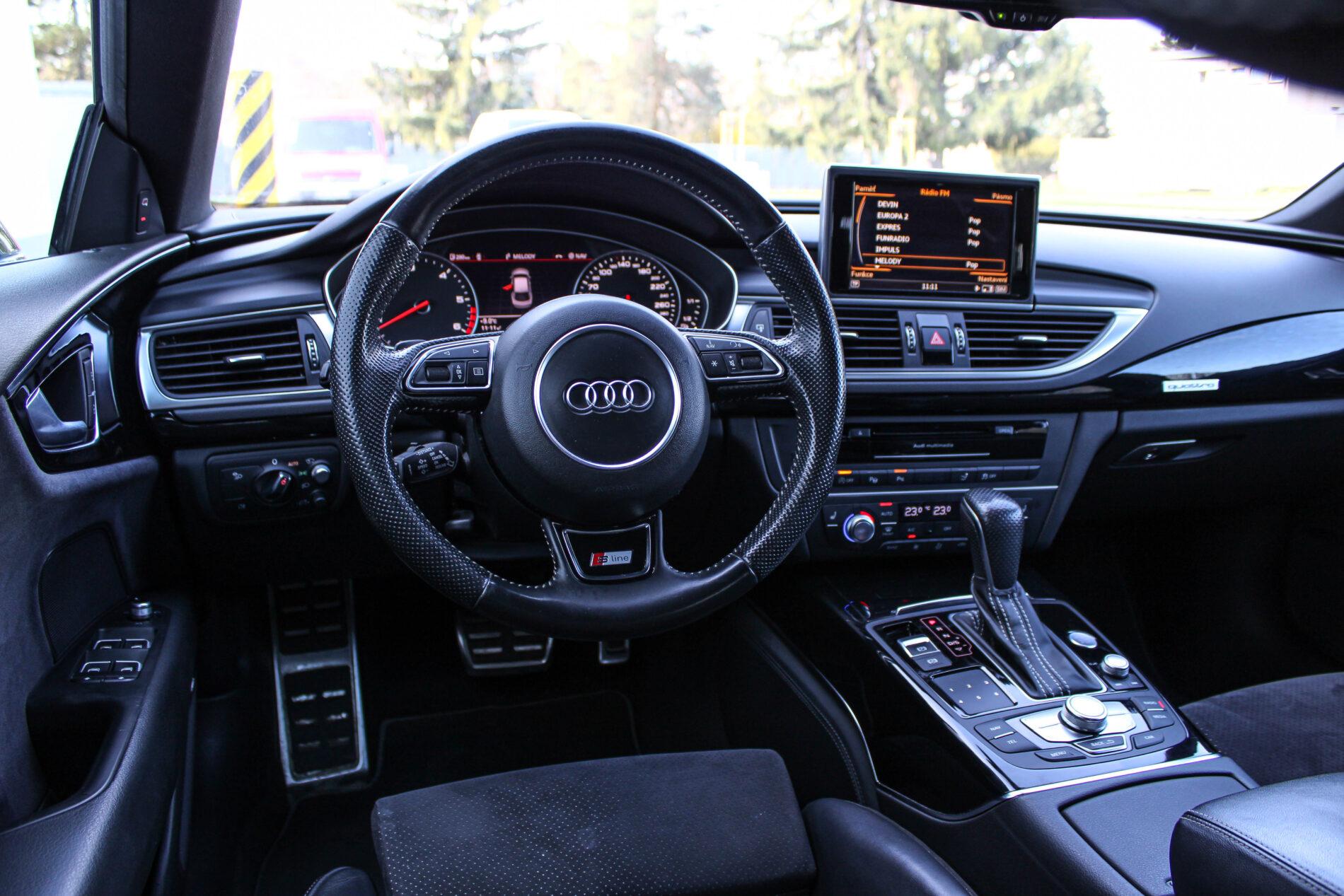 2014 AUDI A7, čierna kupé, 202 500 km