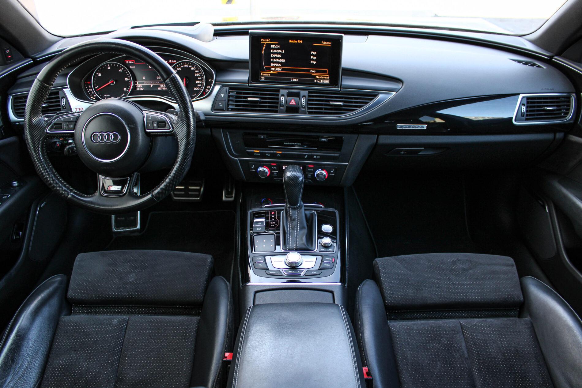 2014 AUDI A7, čierna kupé, 202 500 km