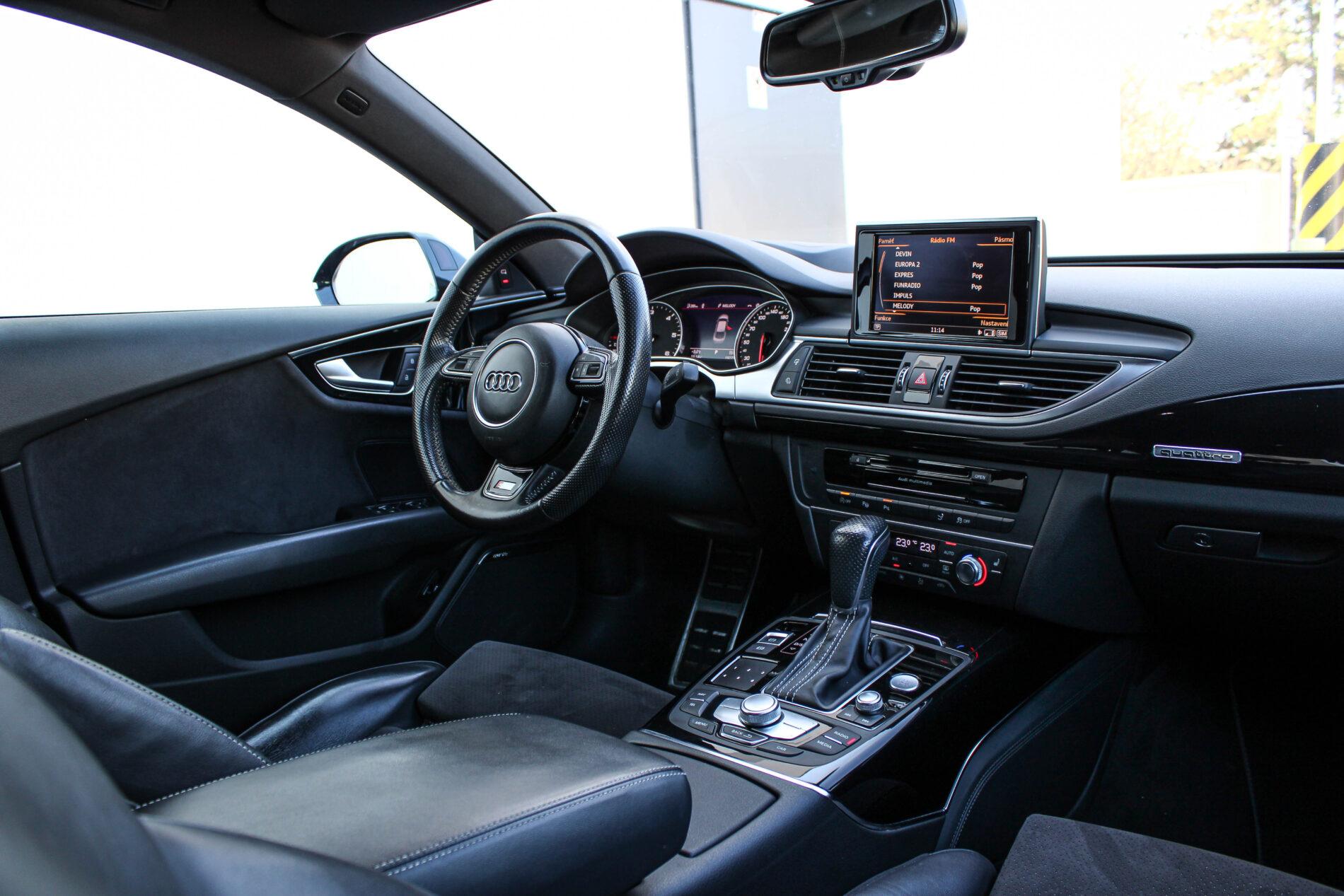 2014 AUDI A7, čierna kupé, 202 500 km