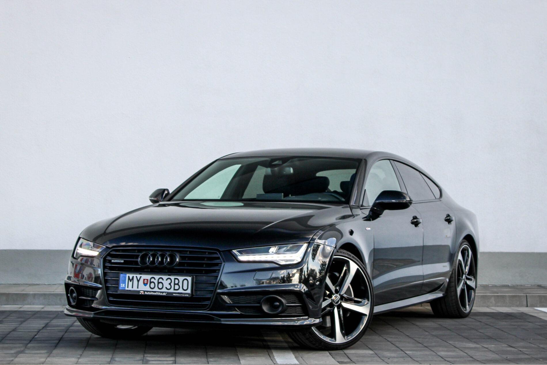 2014 AUDI A7, čierna kupé, 202 500 km