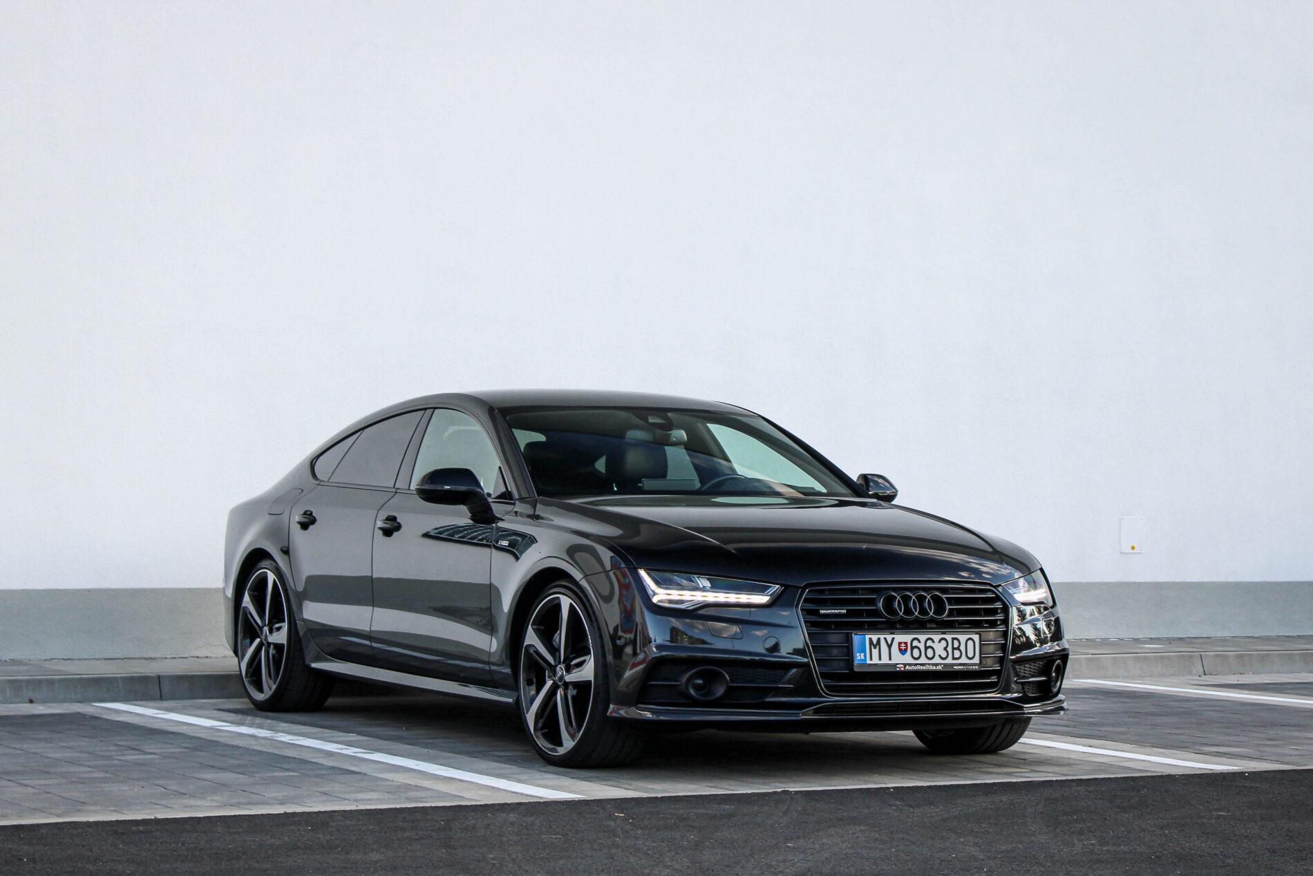 2014 AUDI A7, čierna kupé, 202 500 km