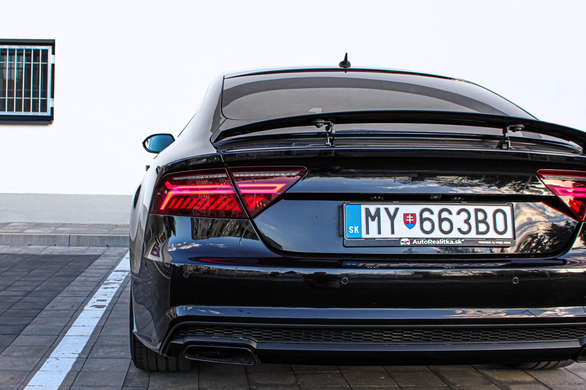2014 AUDI A7, čierna kupé, 202 500 km