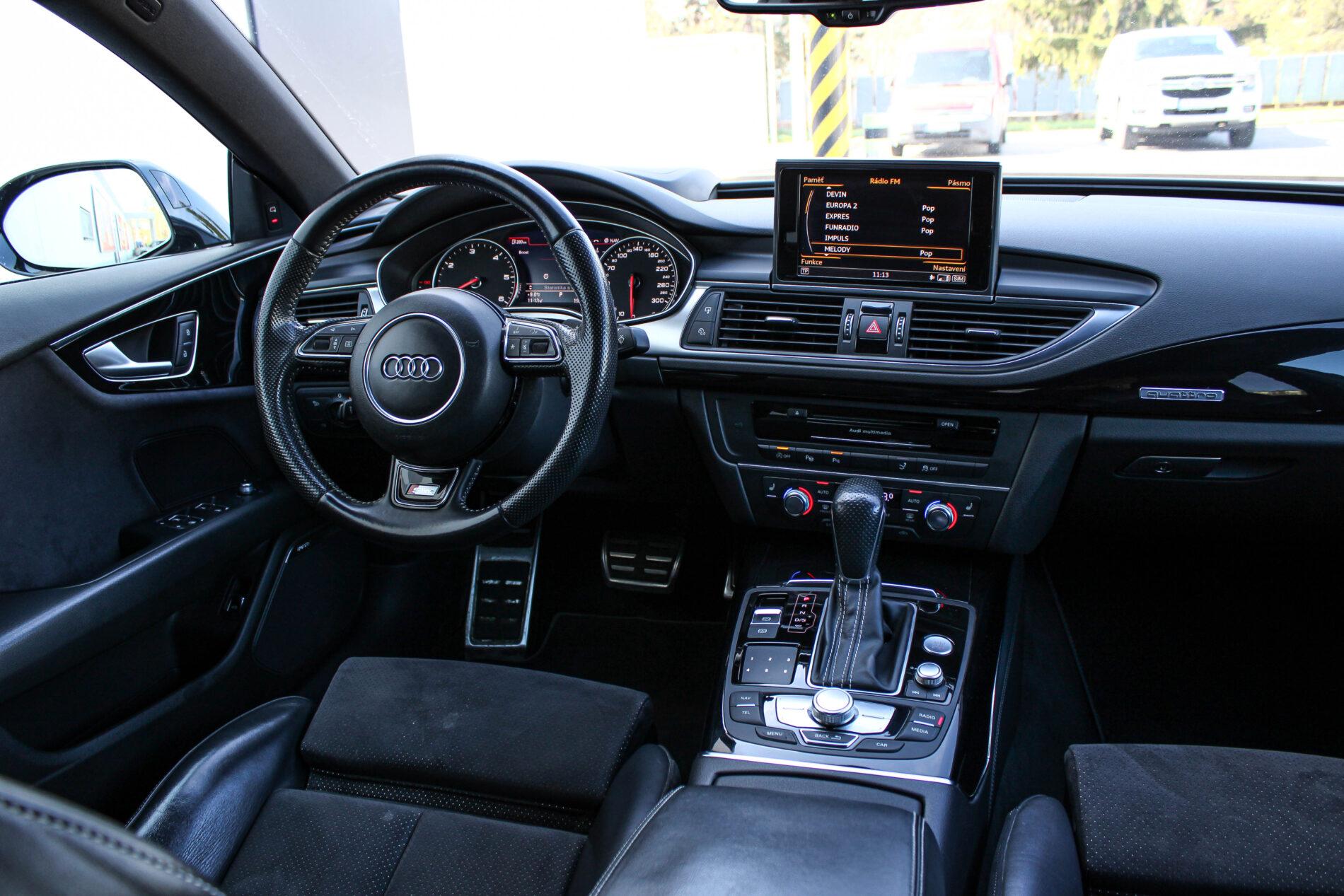2014 AUDI A7, čierna kupé, 202 500 km