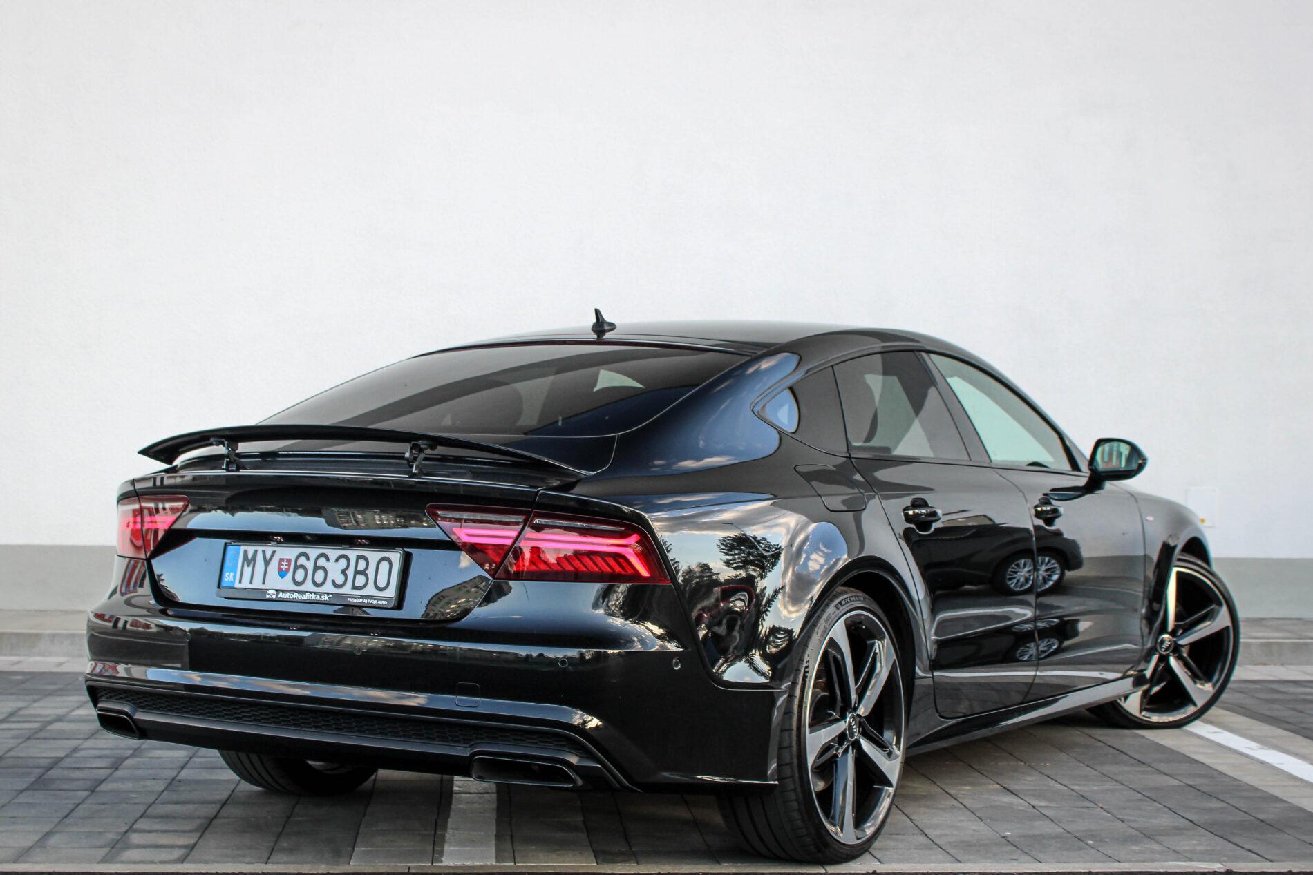 2014 AUDI A7, čierna kupé, 202 500 km