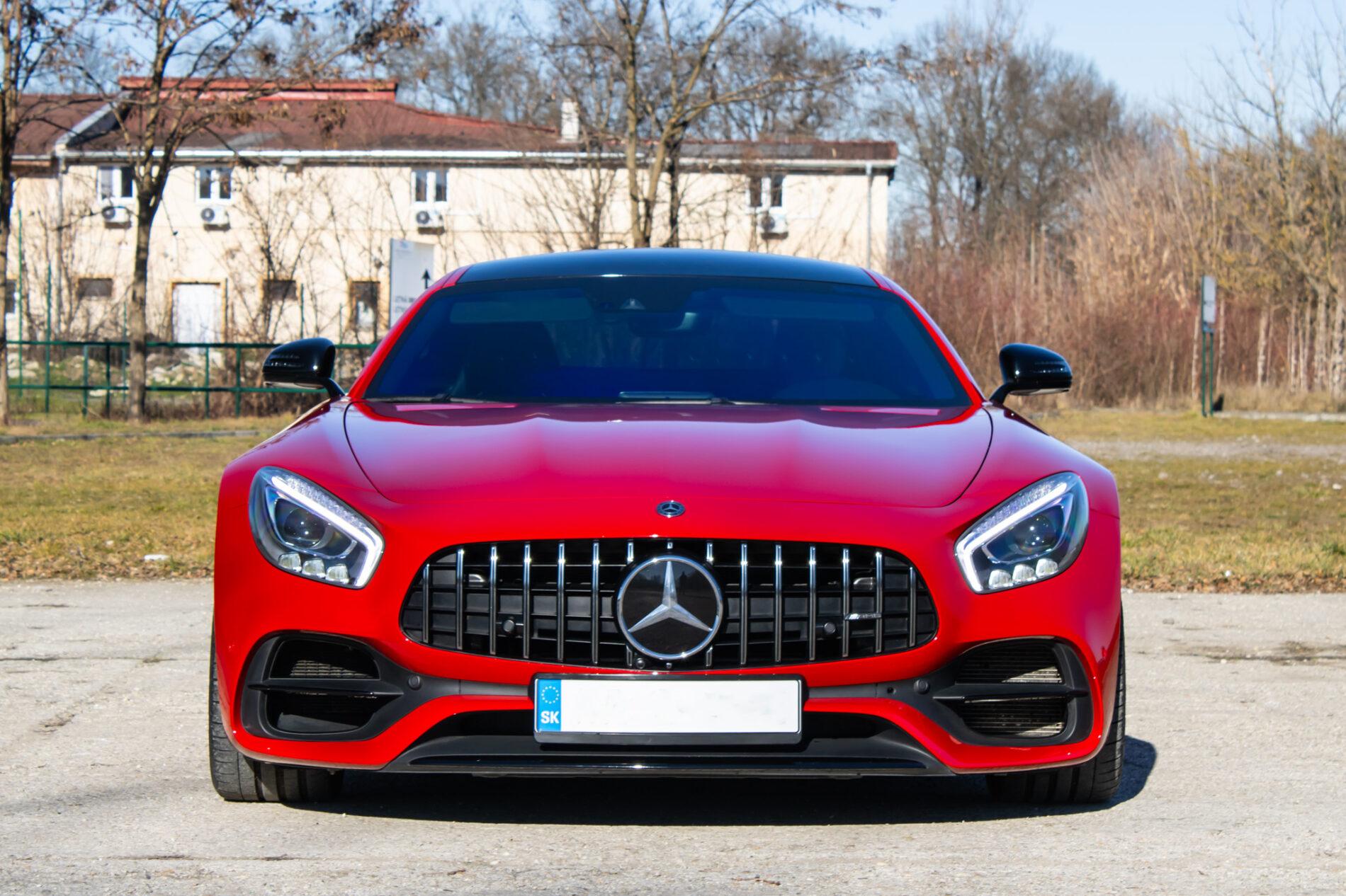 2018 Mercedes-Benz AMG GT S, červená kupé, 38 050 km