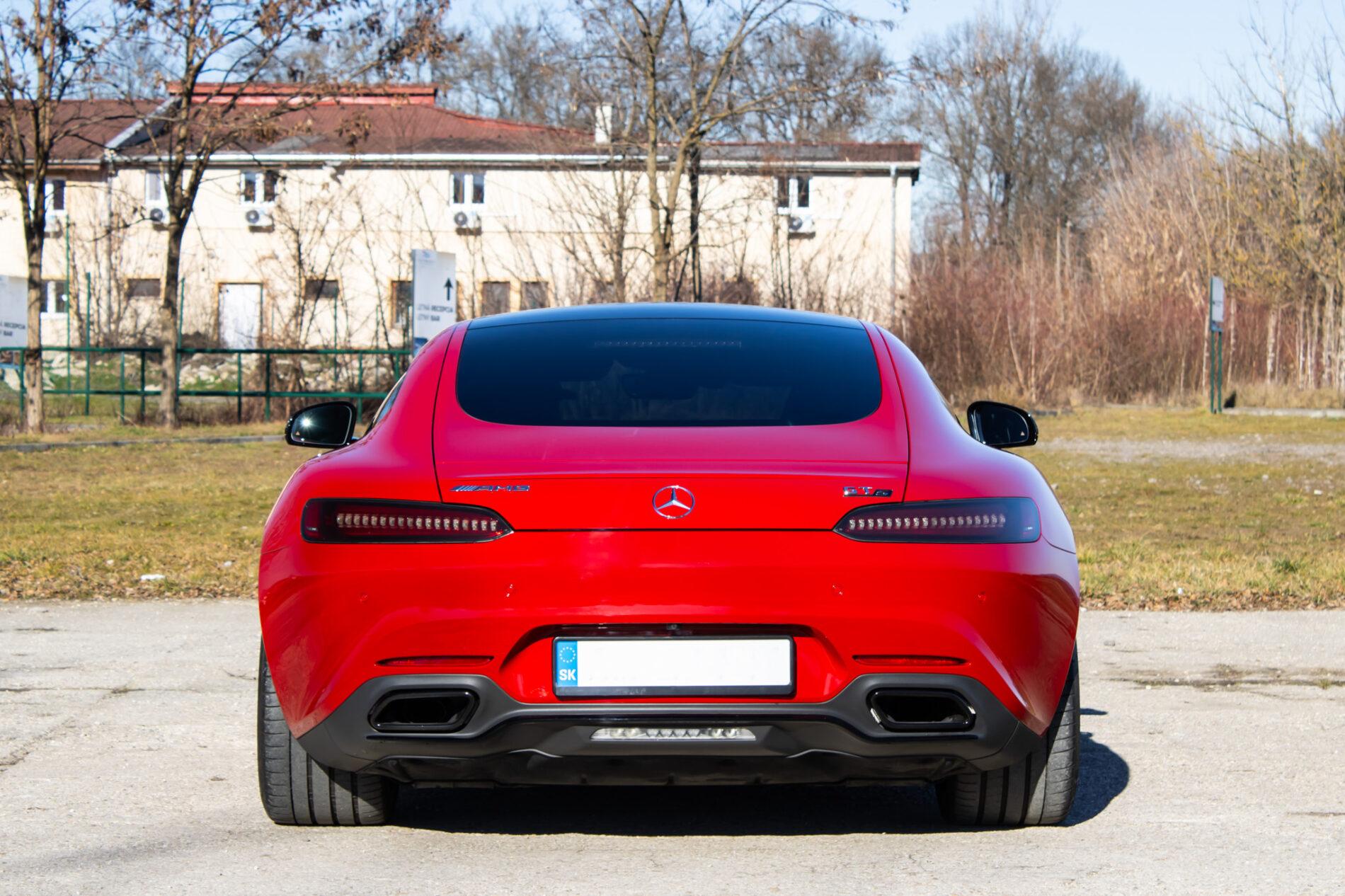2018 Mercedes-Benz AMG GT S, červená kupé, 38 050 km