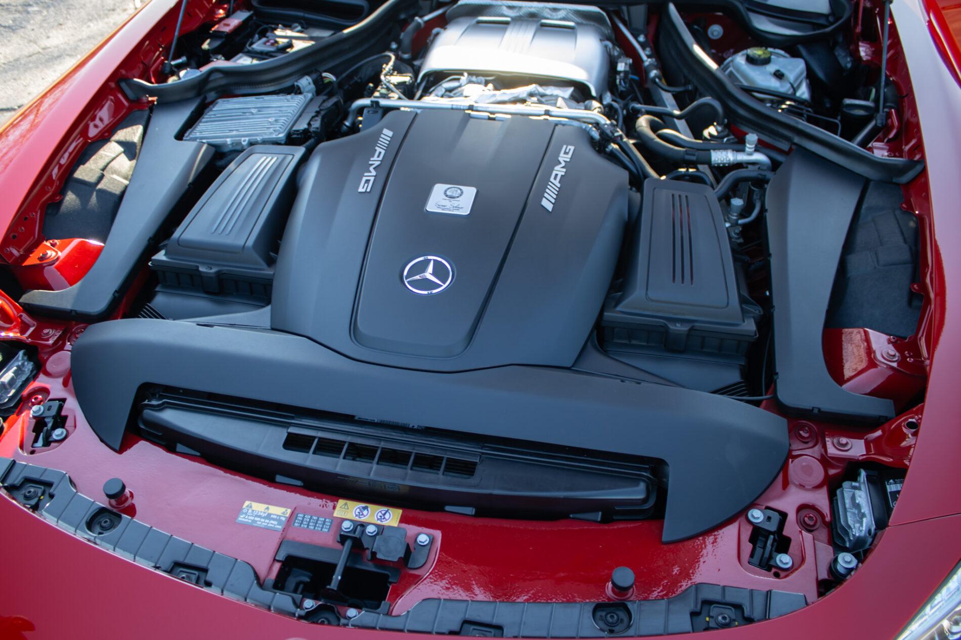 2018 Mercedes-Benz AMG GT S, červená kupé, 38 050 km