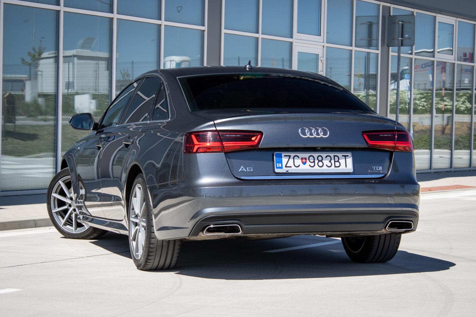 2018 AUDI A6, sivá sedan, 142 454 km