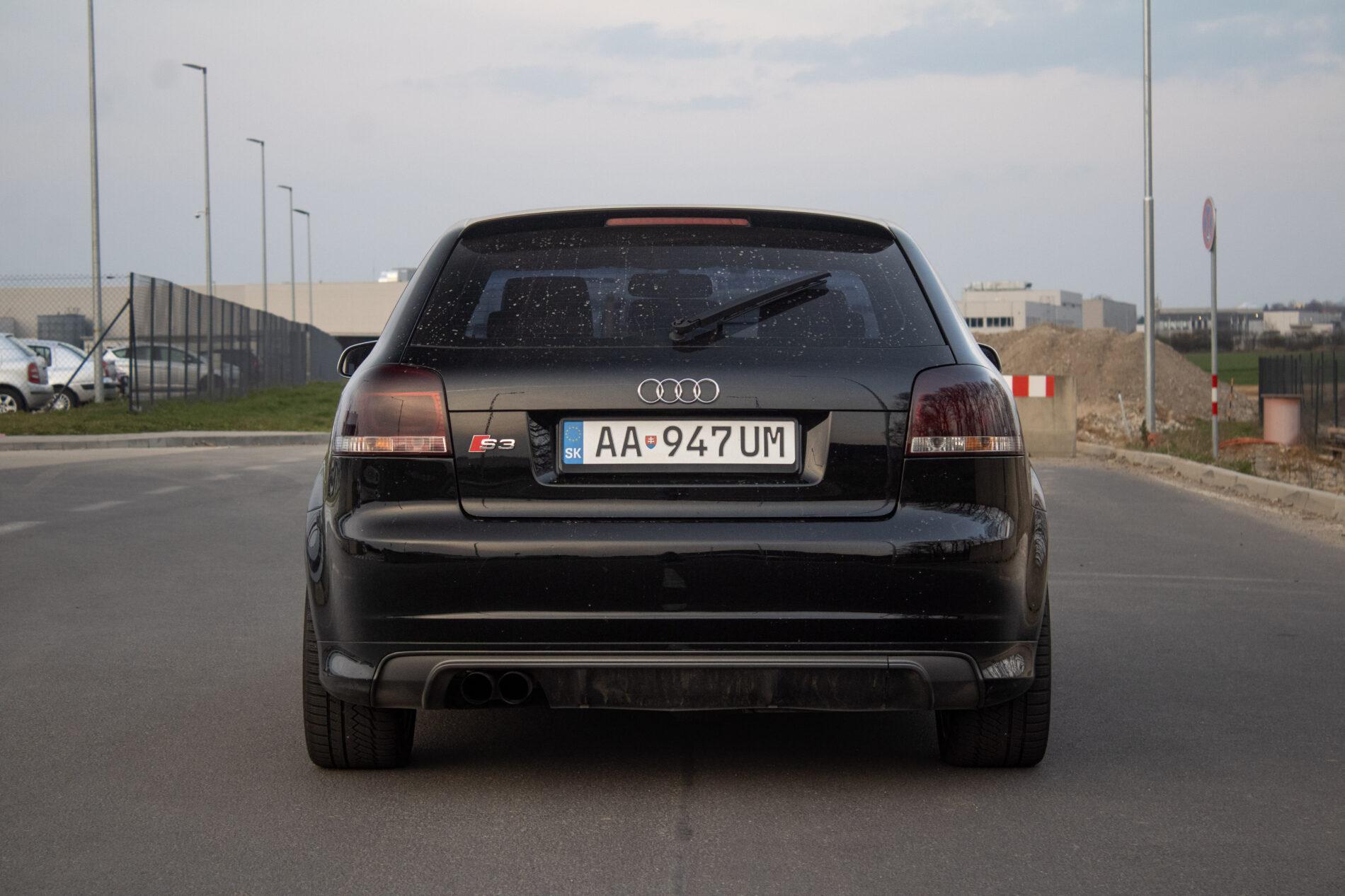 2007 AUDI S3, čierna hatchback, 216 735 km