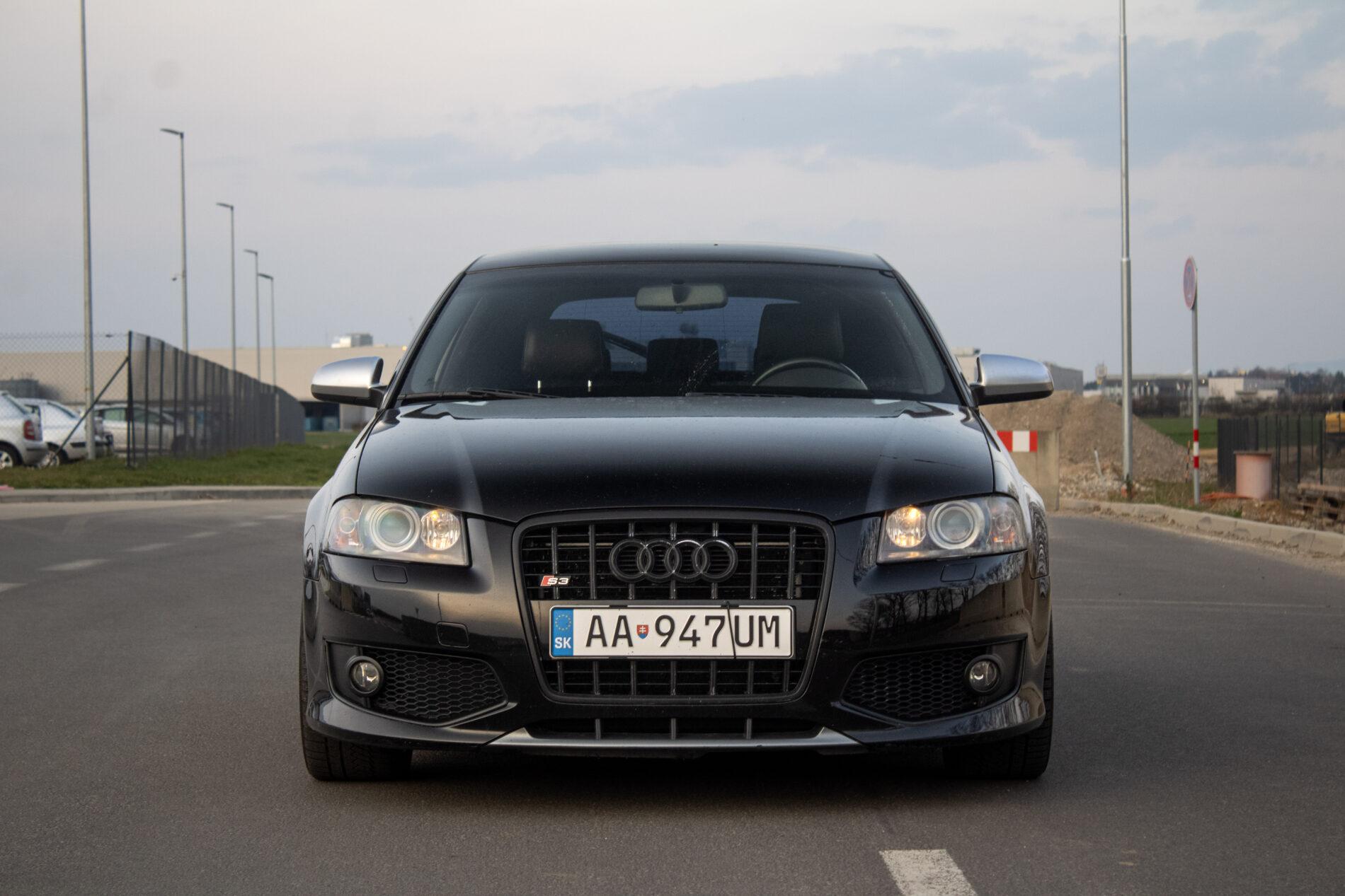 2007 AUDI S3, čierna hatchback, 216 735 km
