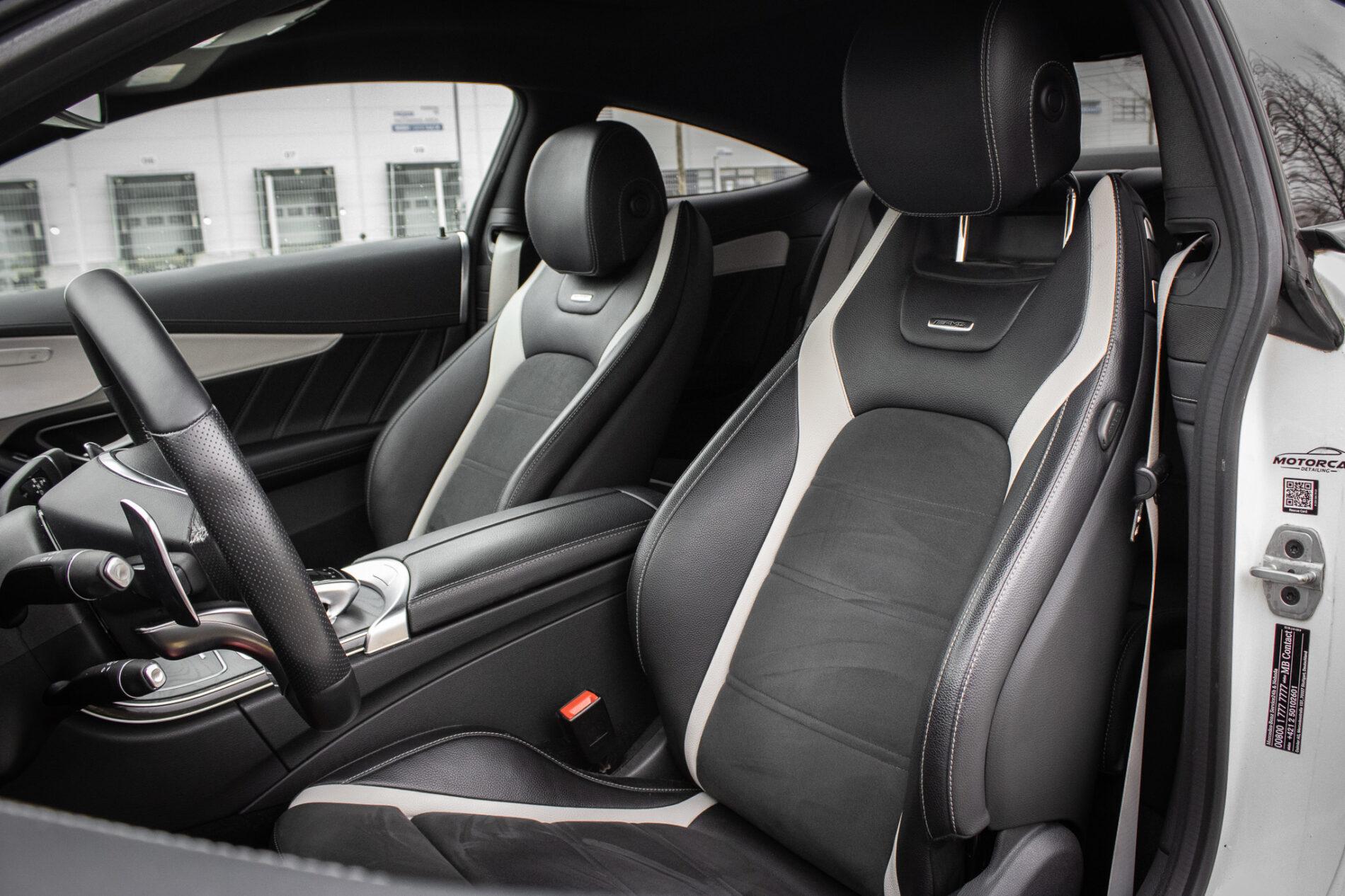 2016 Mercedes-Benz C 63 AMG S, biela kupé, 61 115 km