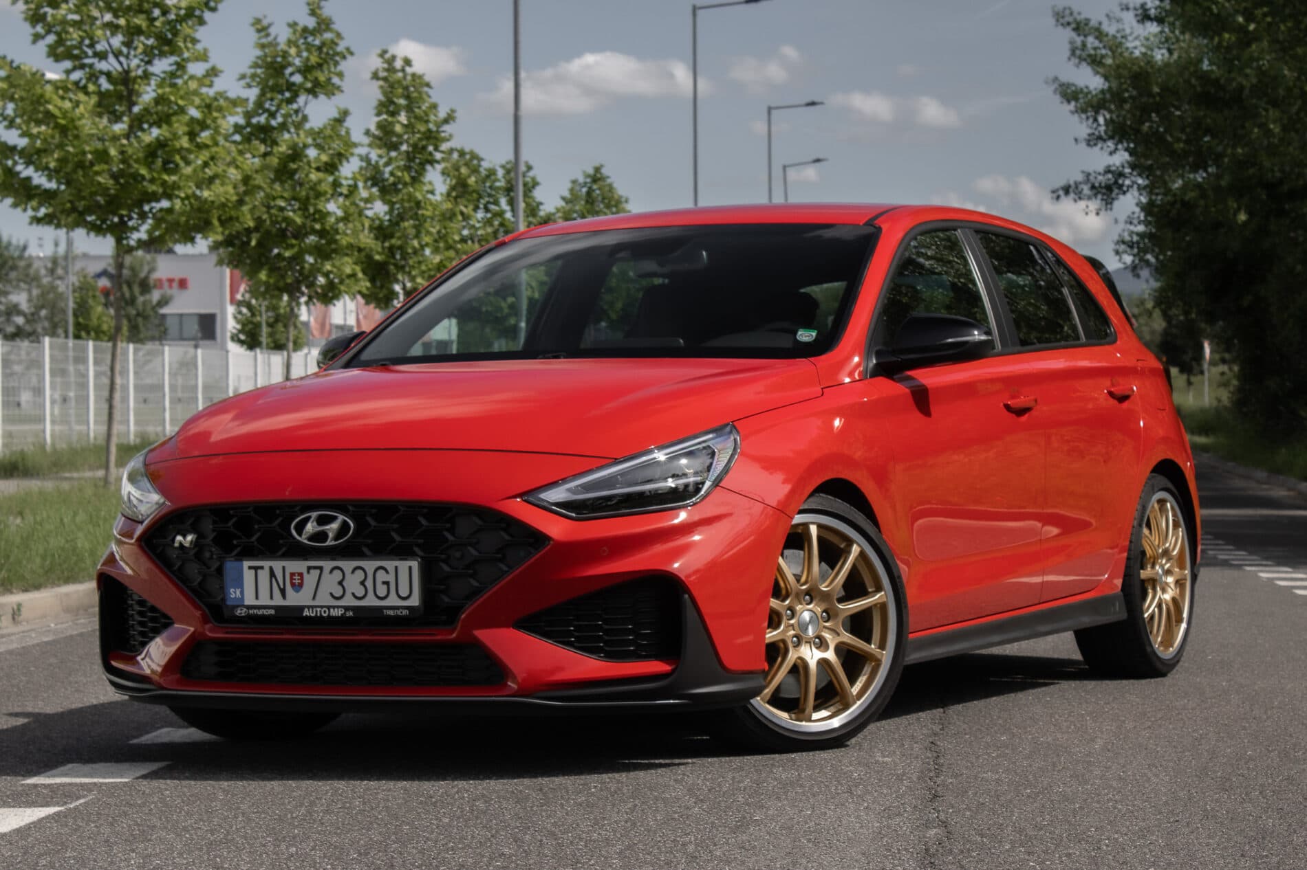 2021 Hyundai i30 N, červená hatchback, 50 330 km