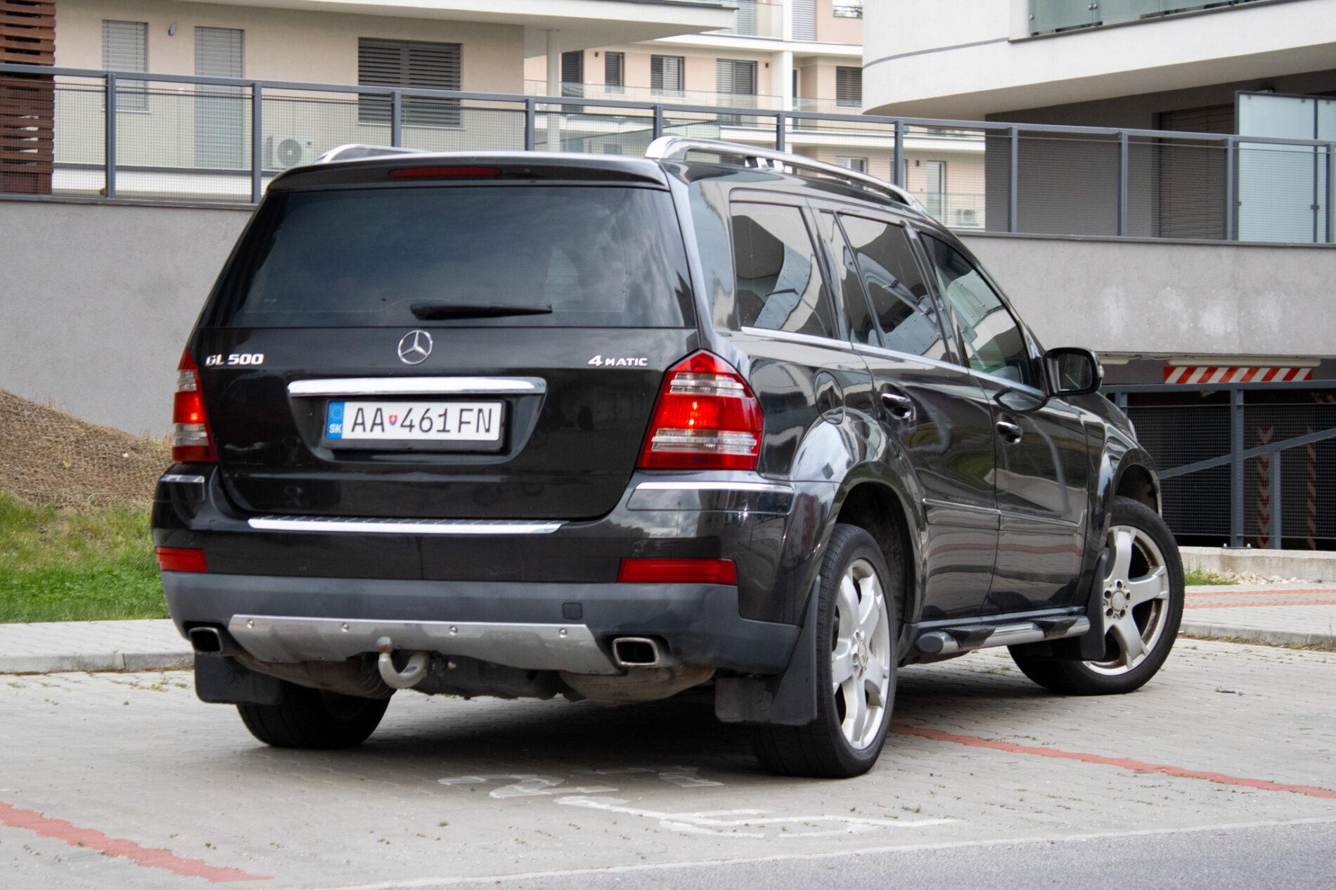 2007 Mercedes-Benz GL 500, hnedá suv, 340 910 km