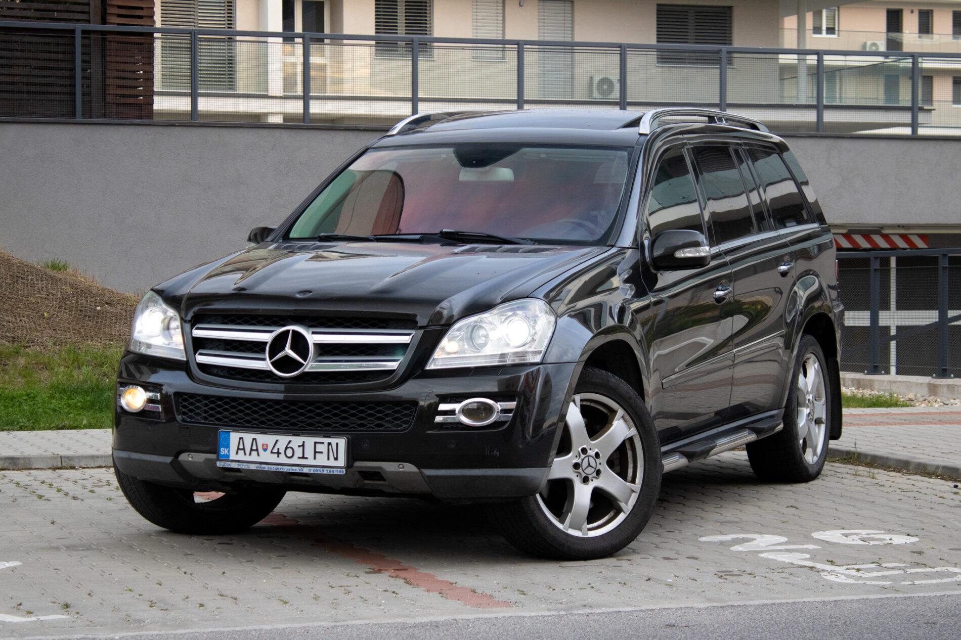 2007 Mercedes-Benz GL 500, hnedá suv, 340 910 km