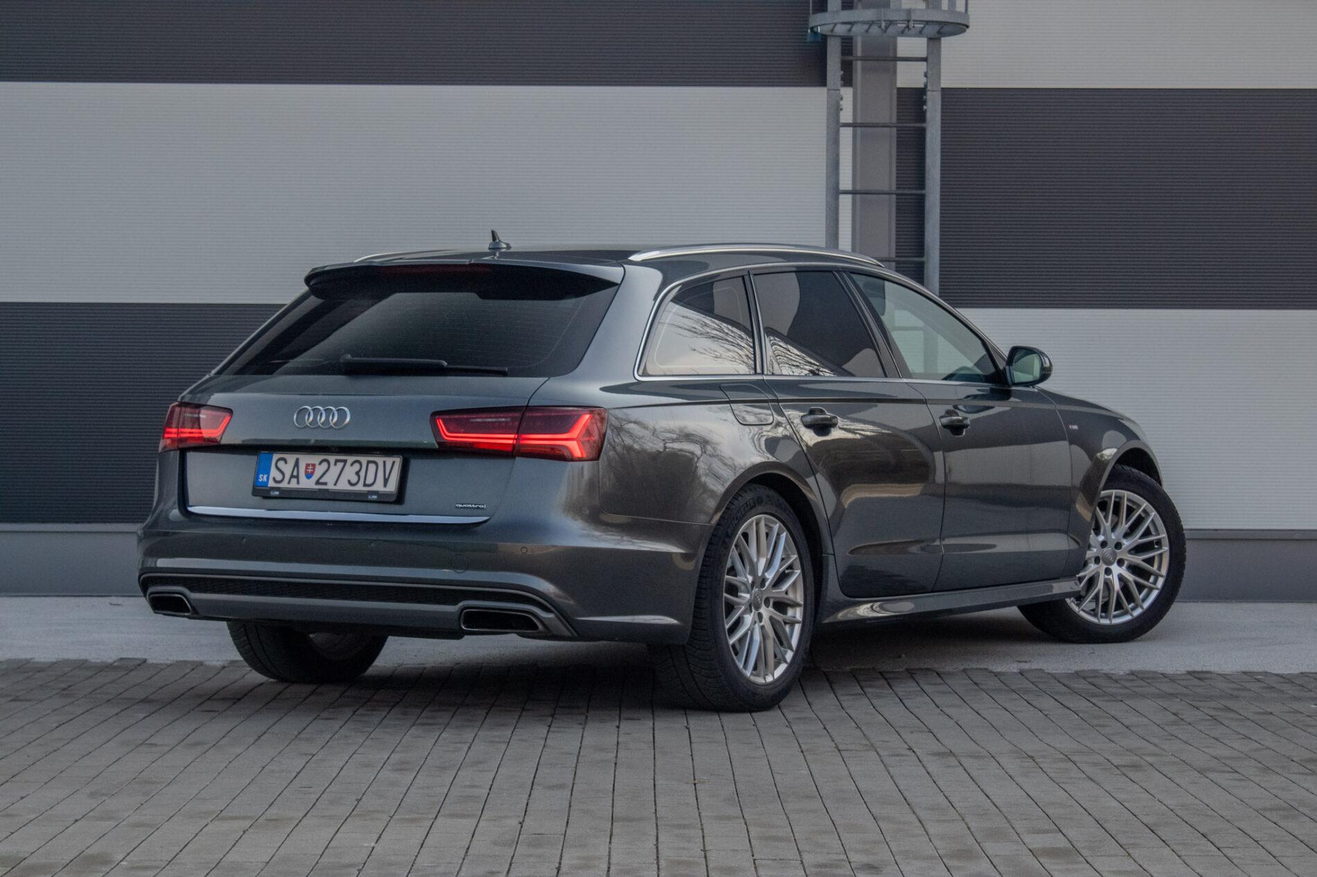 2016 AUDI A6, sivá kombi, 289 001 km