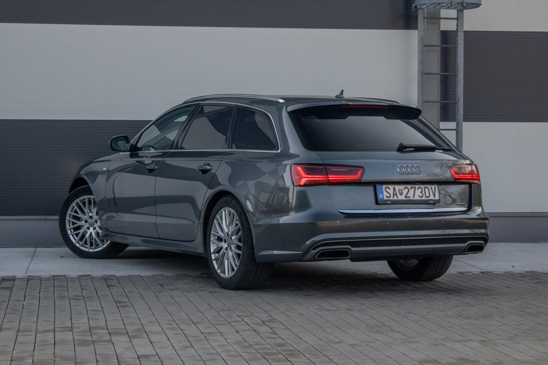 2016 AUDI A6, sivá kombi, 289 001 km
