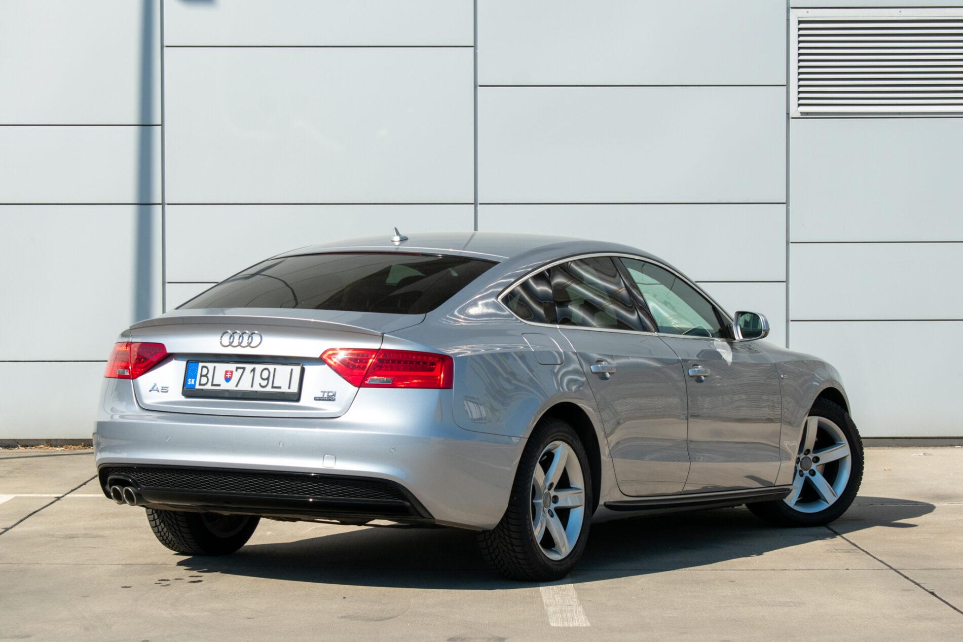 2016 AUDI A5, strieborná, 111 053 km