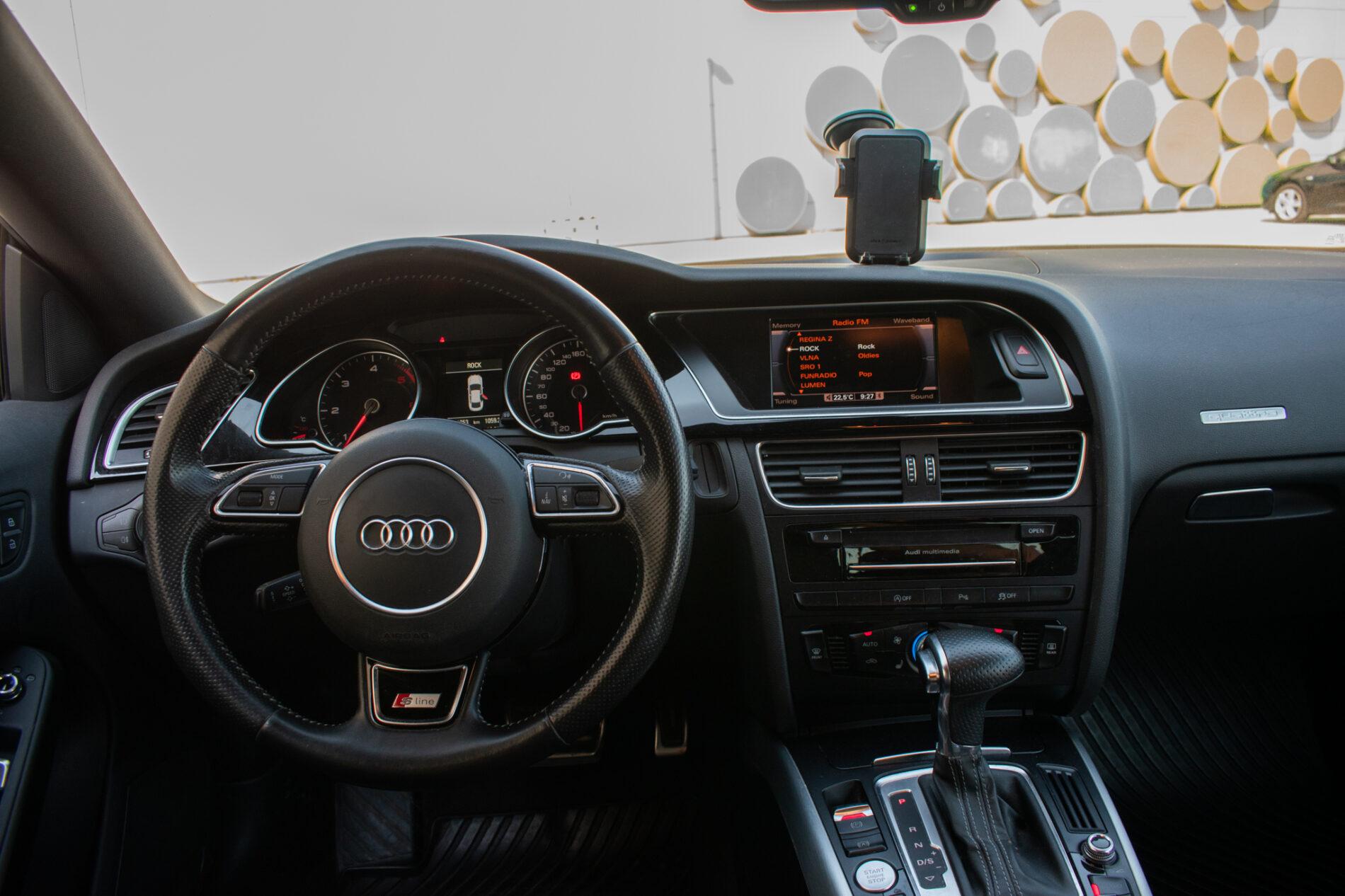 2016 AUDI A5, strieborná, 111 053 km