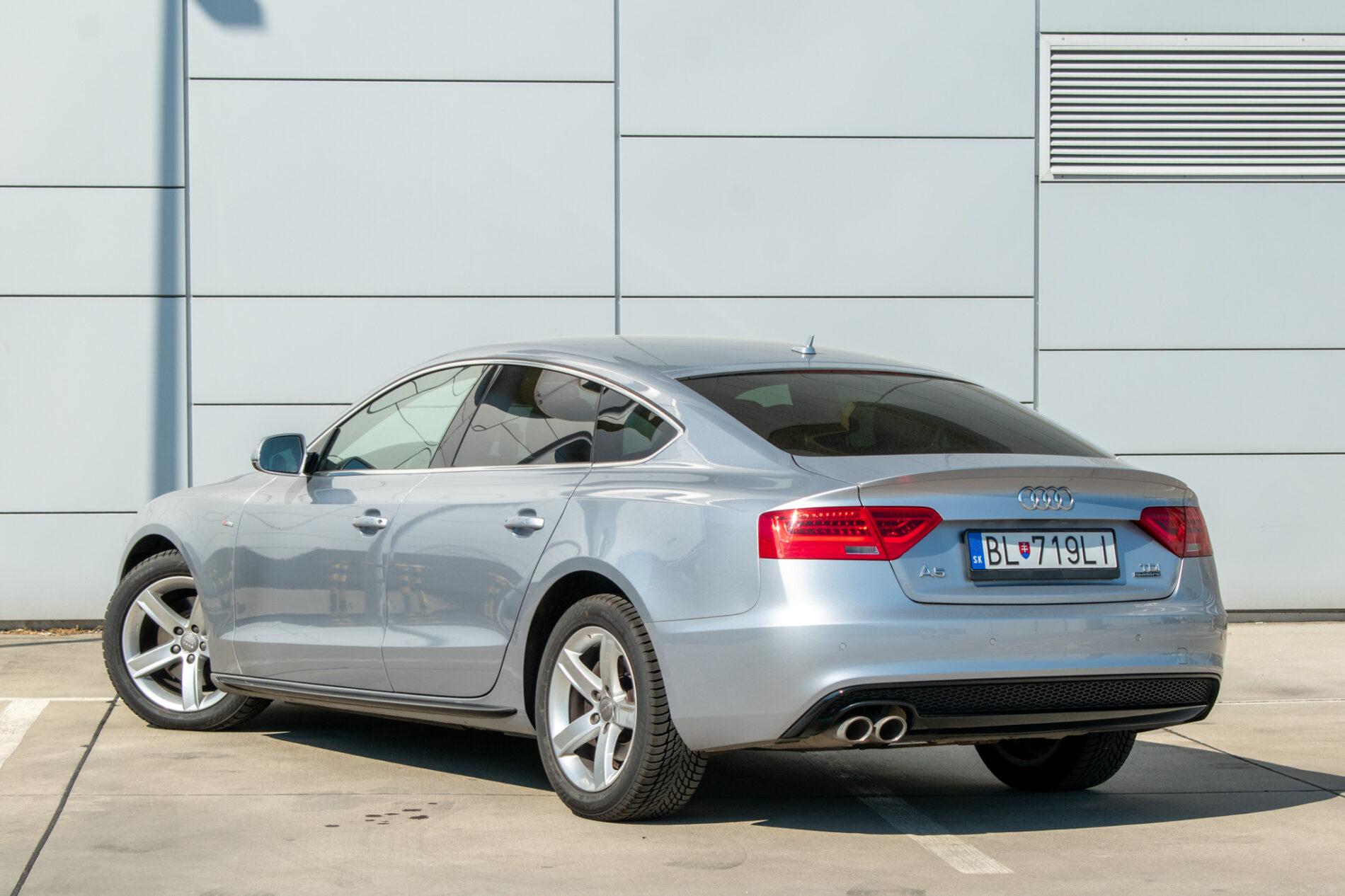 2016 AUDI A5, strieborná, 111 053 km