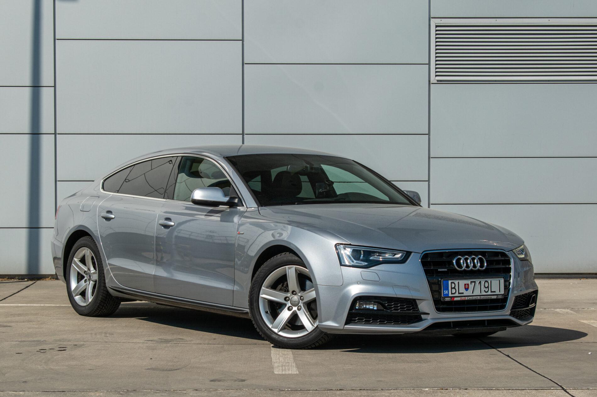 2016 AUDI A5, strieborná, 111 053 km