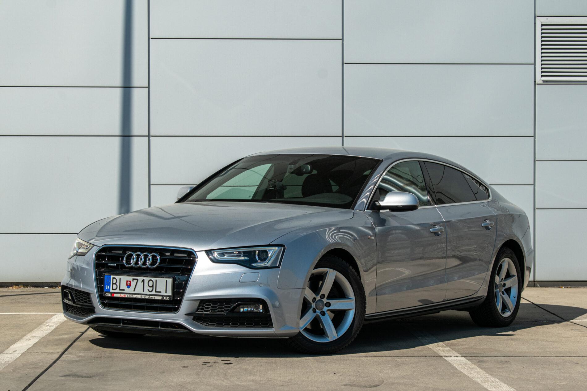 2016 AUDI A5, strieborná, 111 053 km