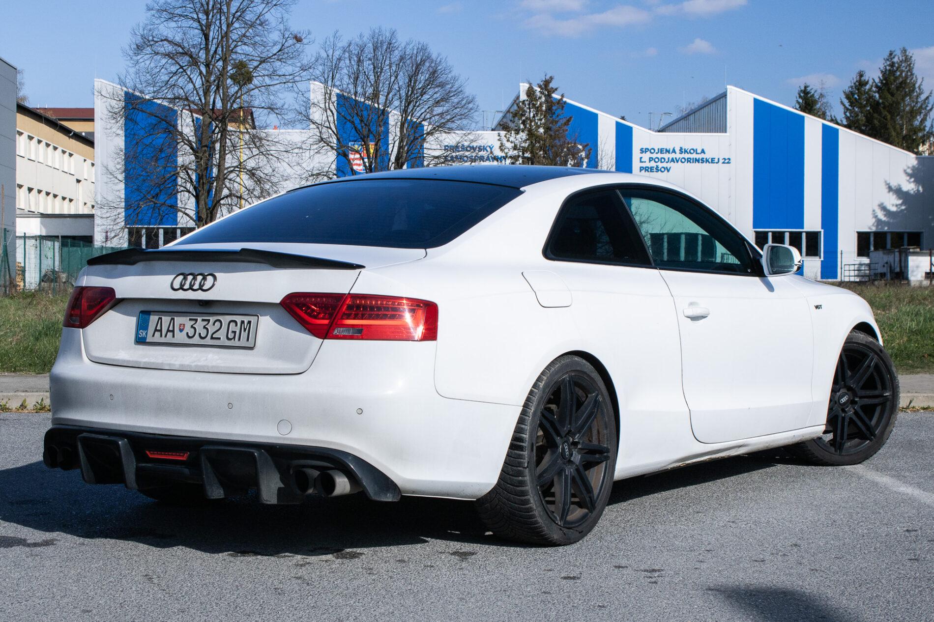 2013 AUDI A5, biela kupé, 266 905 km