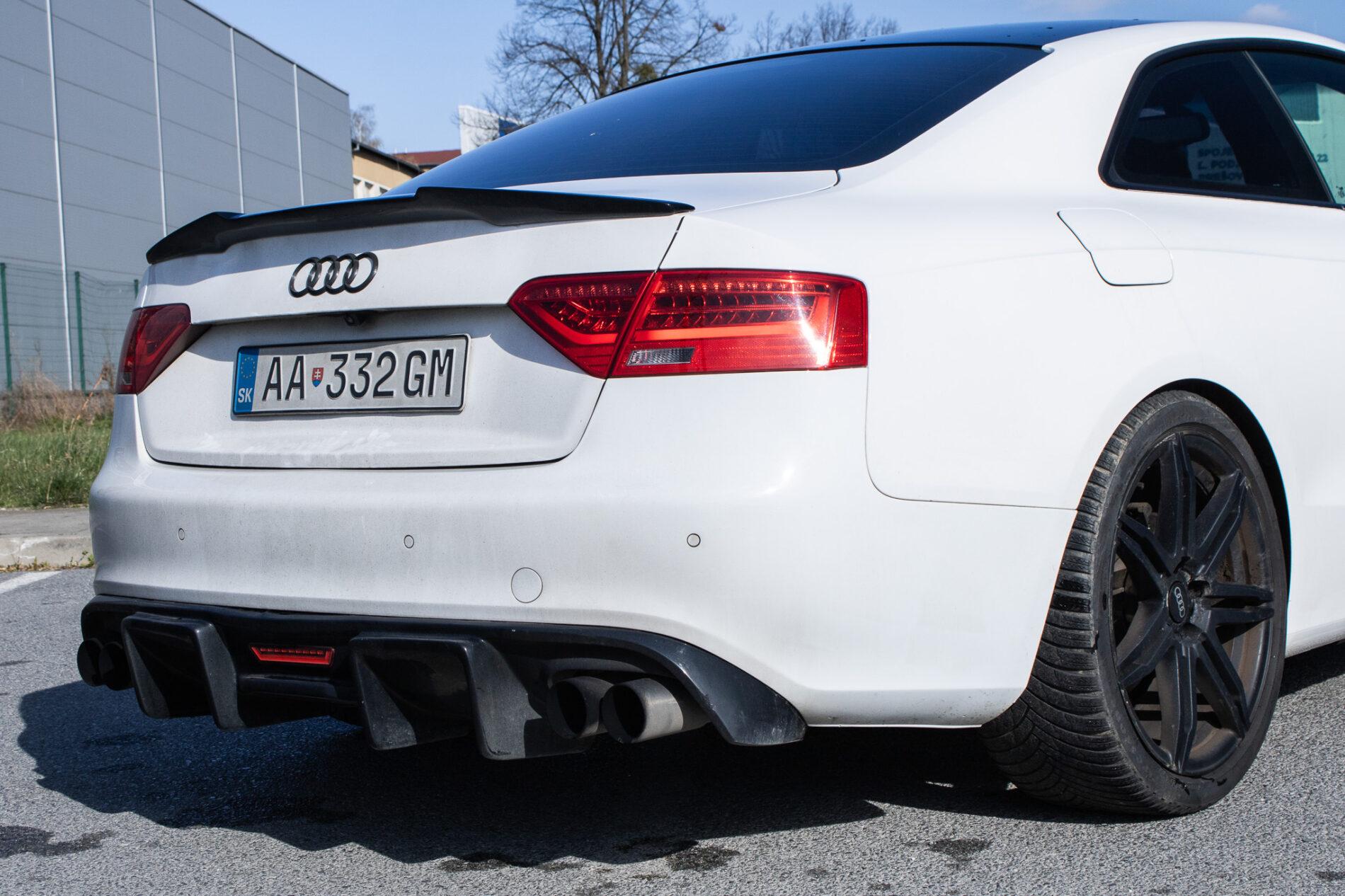 2013 AUDI A5, biela kupé, 266 905 km