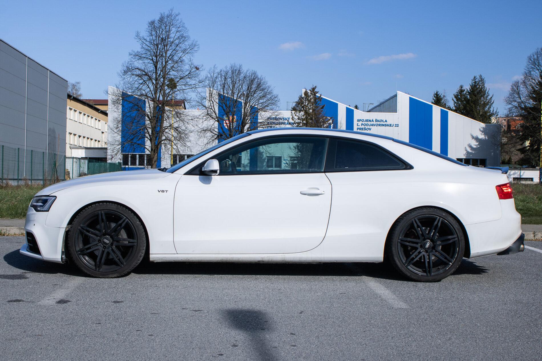 2013 AUDI A5, biela kupé, 266 905 km