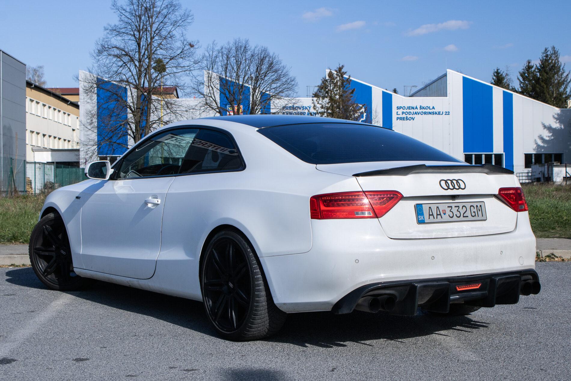 2013 AUDI A5, biela kupé, 266 905 km