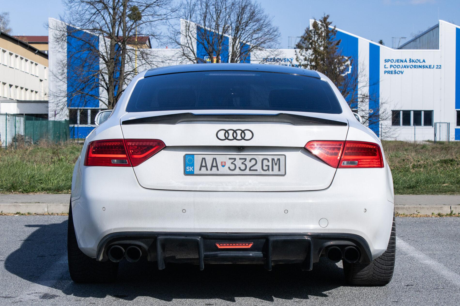 2013 AUDI A5, biela kupé, 266 905 km