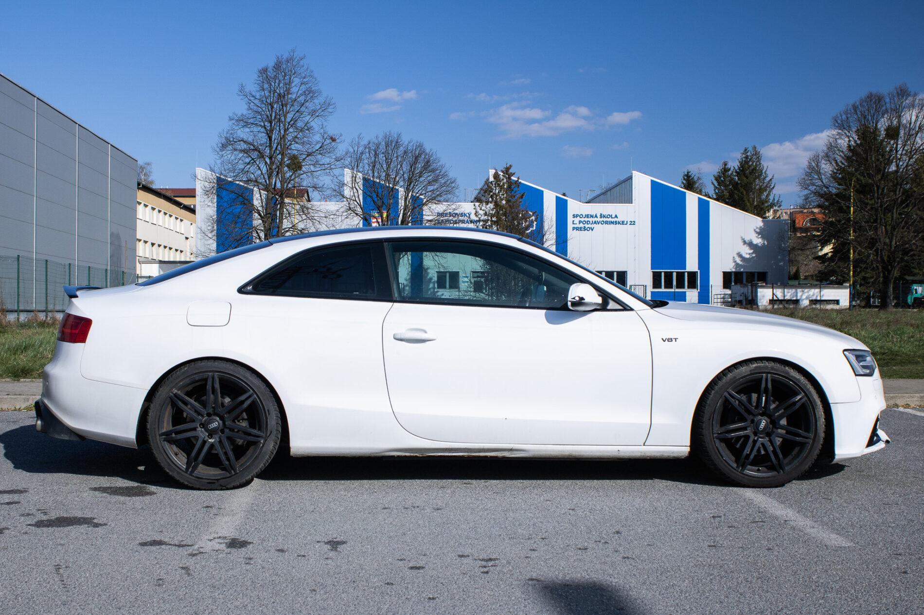 2013 AUDI A5, biela kupé, 266 905 km